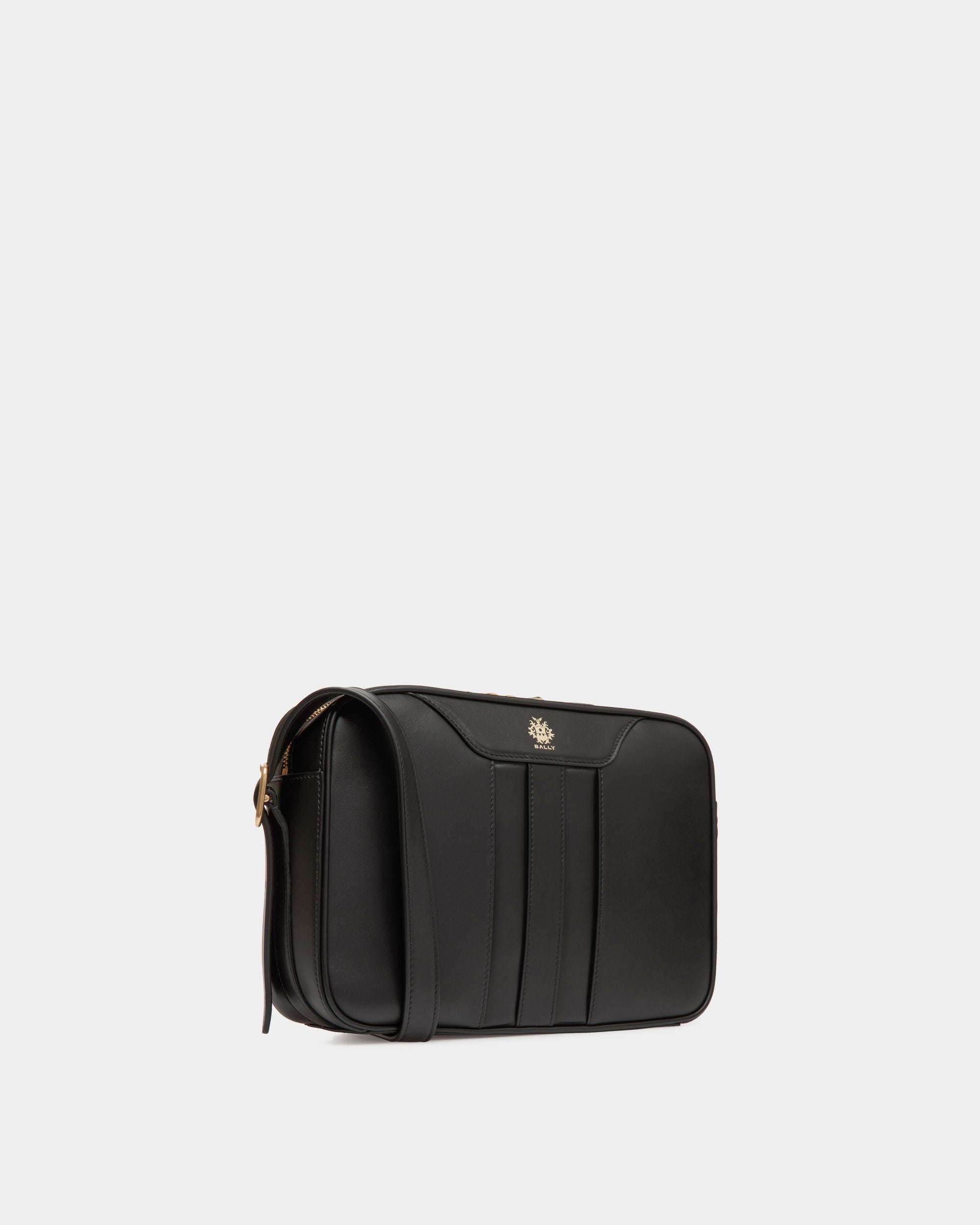 Beckett Crossbody Bag In Black Leather - Men's - Bally - 04