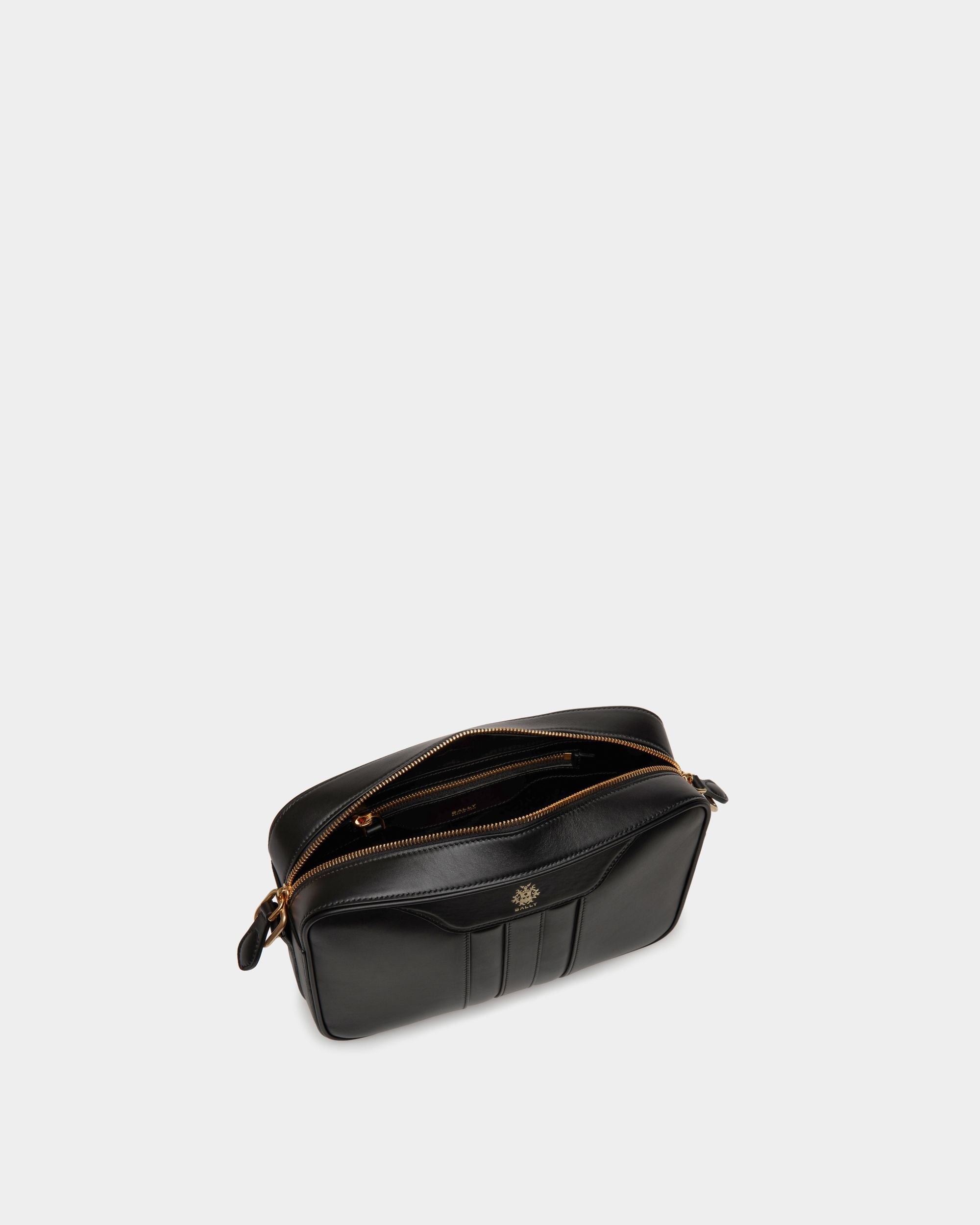 Beckett Crossbody Bag In Black Leather - Men's - Bally - 05