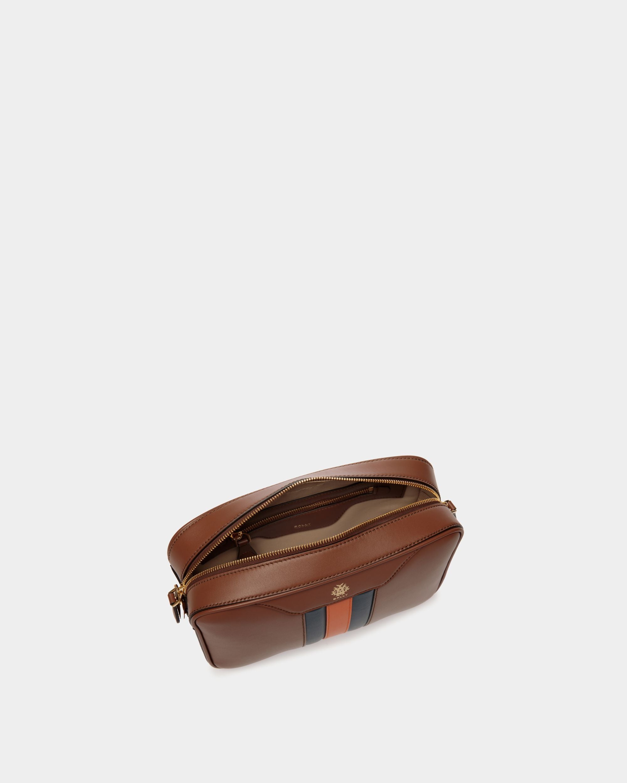 Beckett Umhängetasche Aus Leder In Braun - Herren - Bally - 05