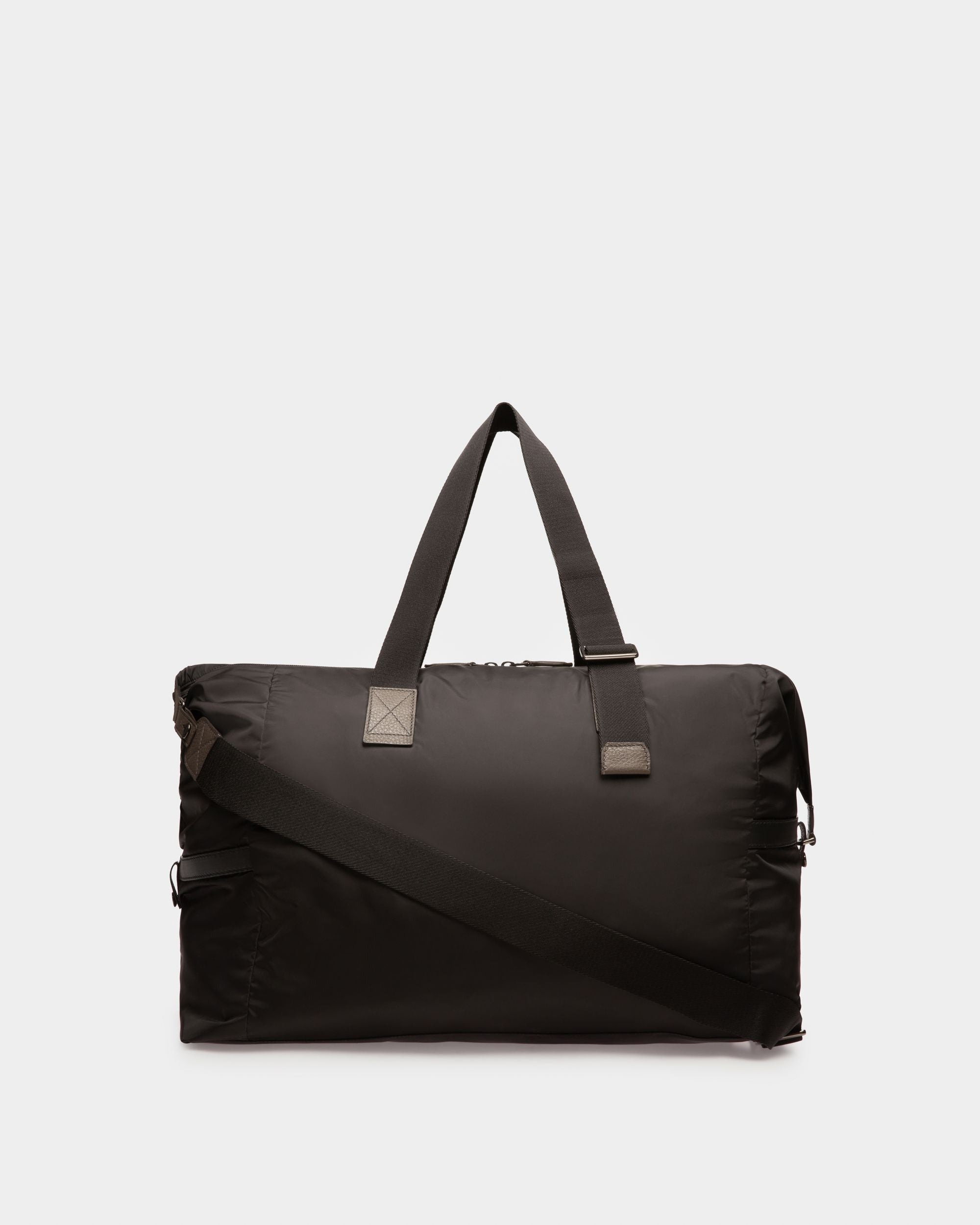 Balten Weekender-Tasche Aus Schwarzem Recyceltem Nylon - Herren - Bally - 03