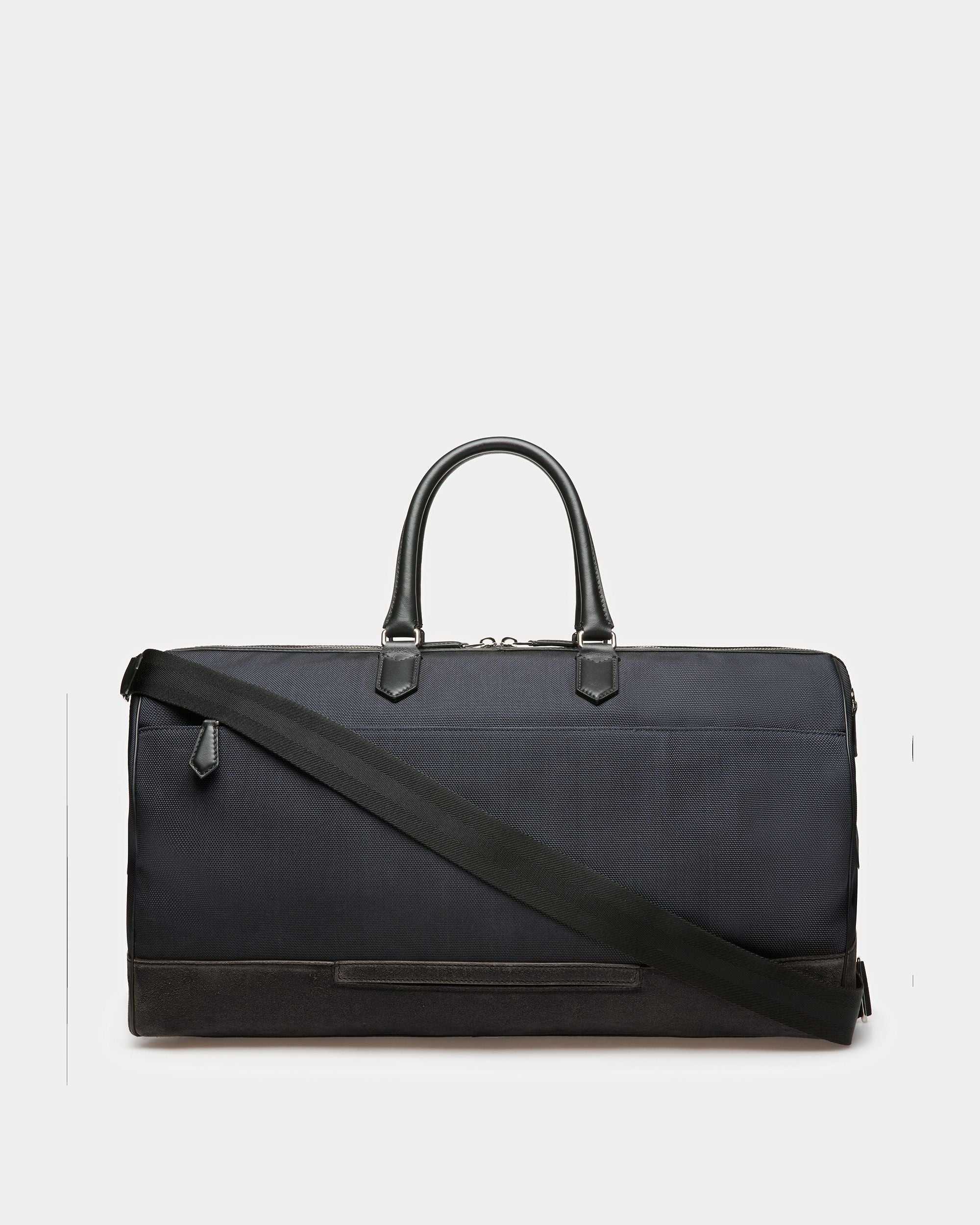 Caius Weekender Bag Aus Leder Und Nylon In Mitternachtsblau - Herren - Bally - 03