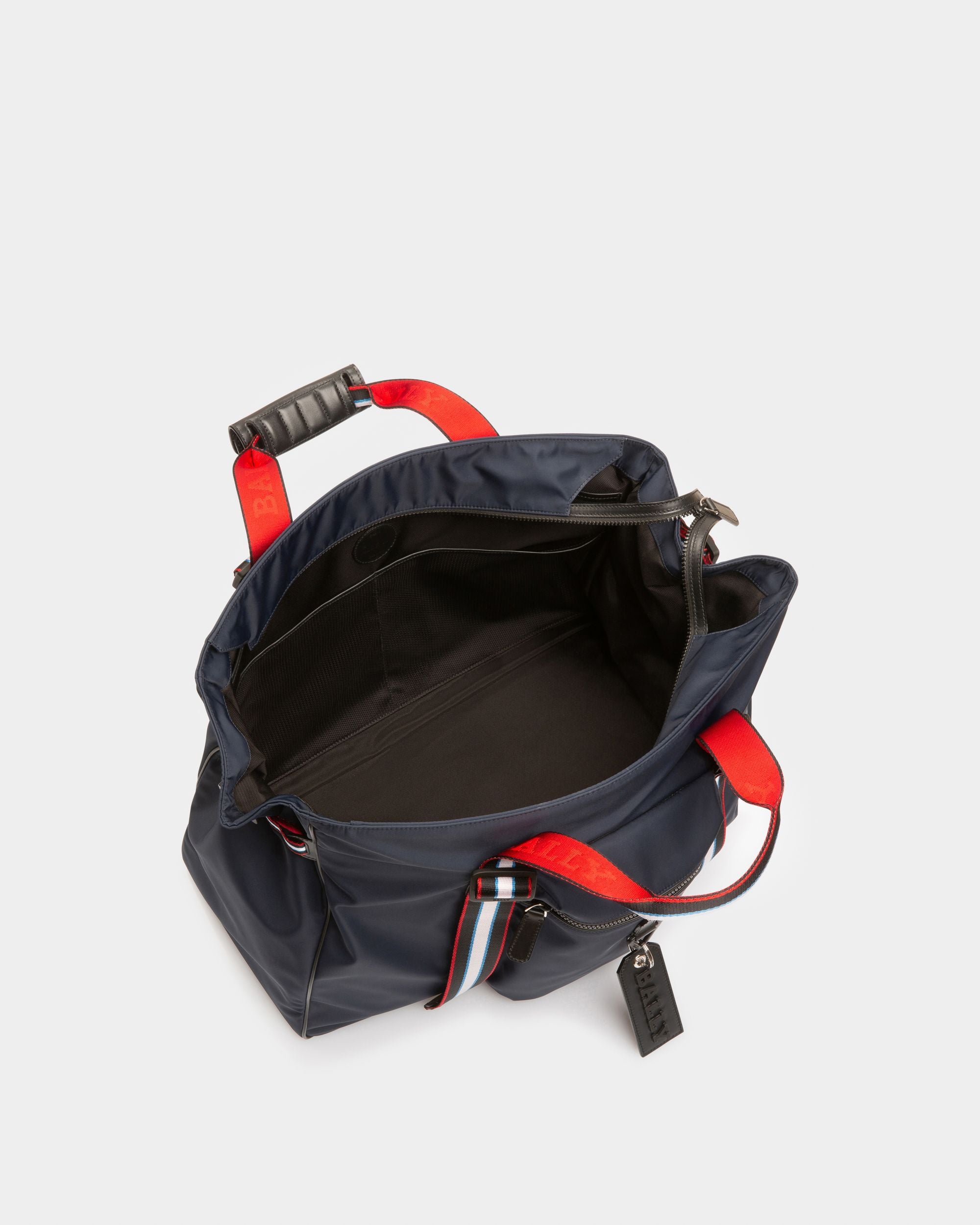 Colbeert Sac De Week-End En Cuir Encre Et Noir - Homme - Bally - 03