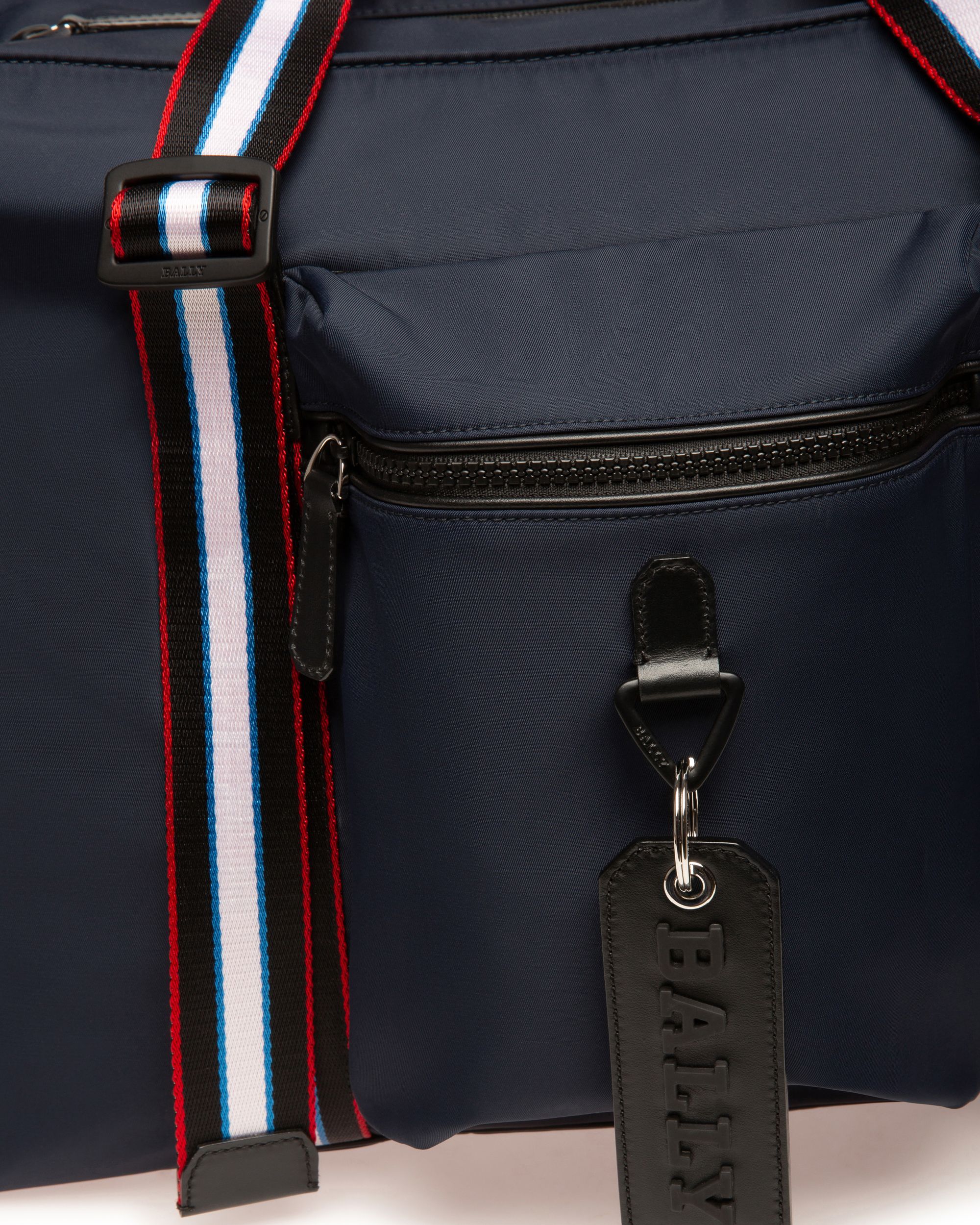 Colbeert Sac De Week-End En Cuir Encre Et Noir - Homme - Bally - 05