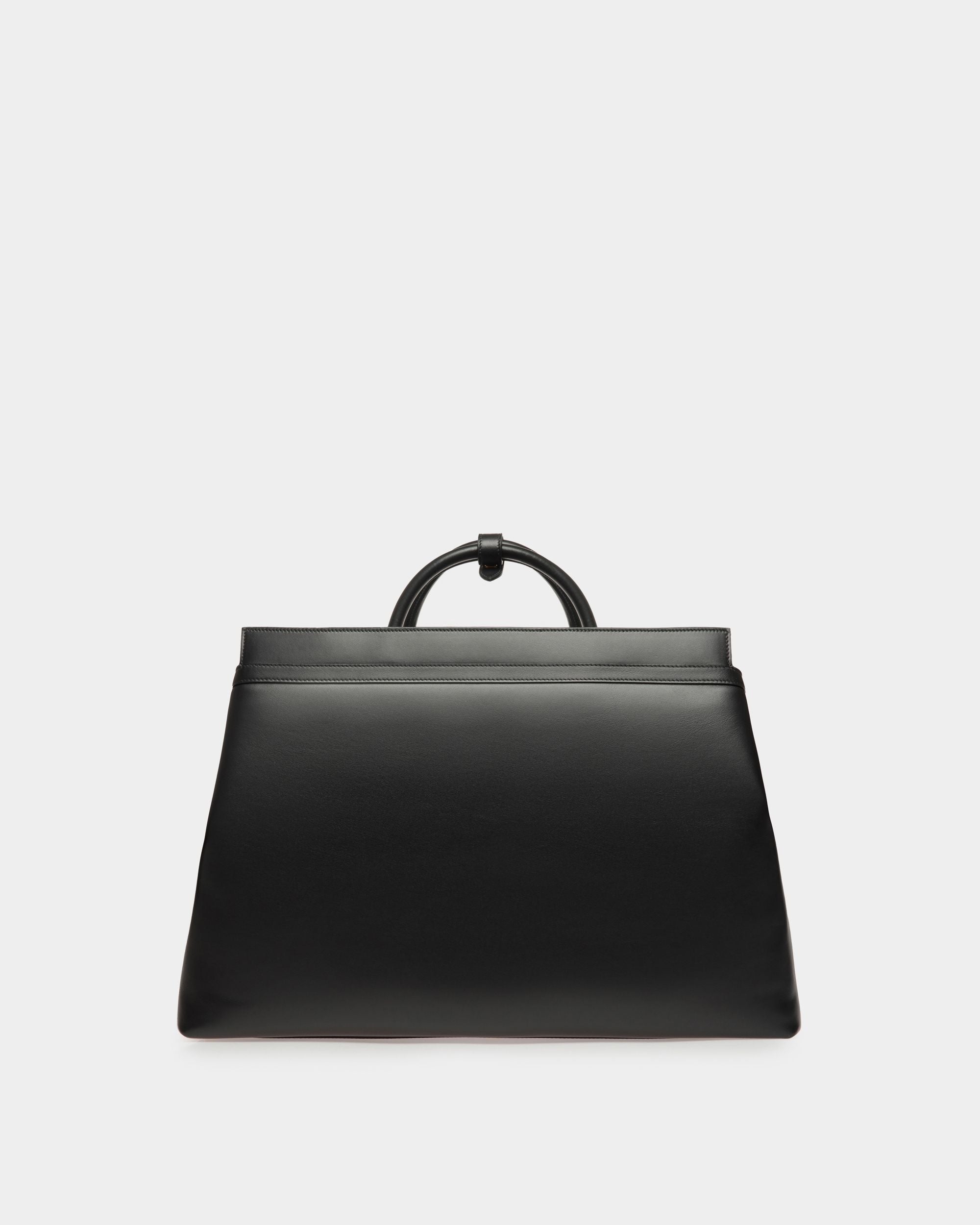 Deco Weekender in Black Leather - Men's - Bally - 03