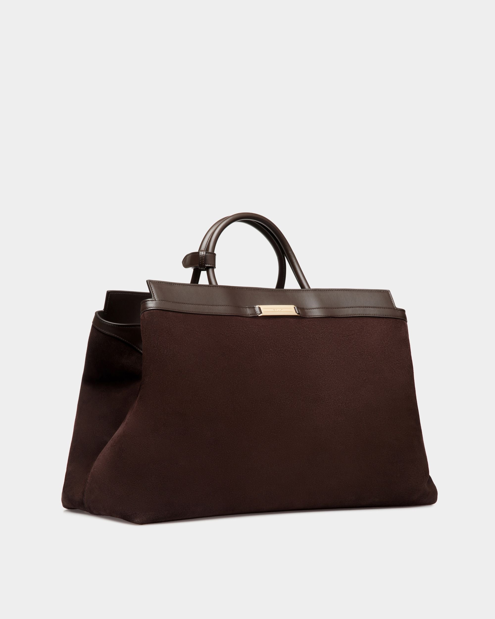 Deco Reisetasche Aus Veloursleder Und Leder In Ebenholz - Herren - Bally - 04