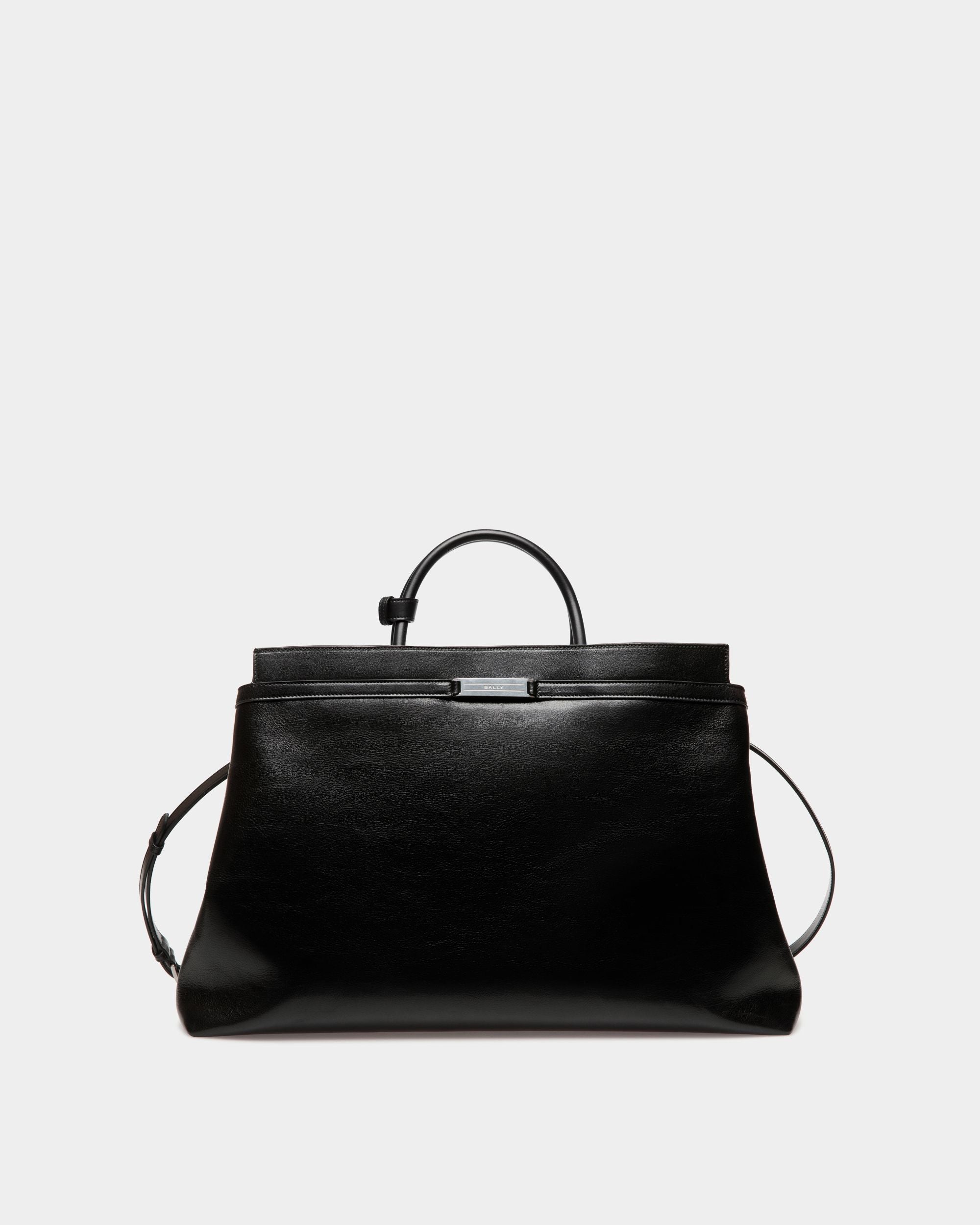 Deco Weekender In Black Leather - Men's - Bally - 01
