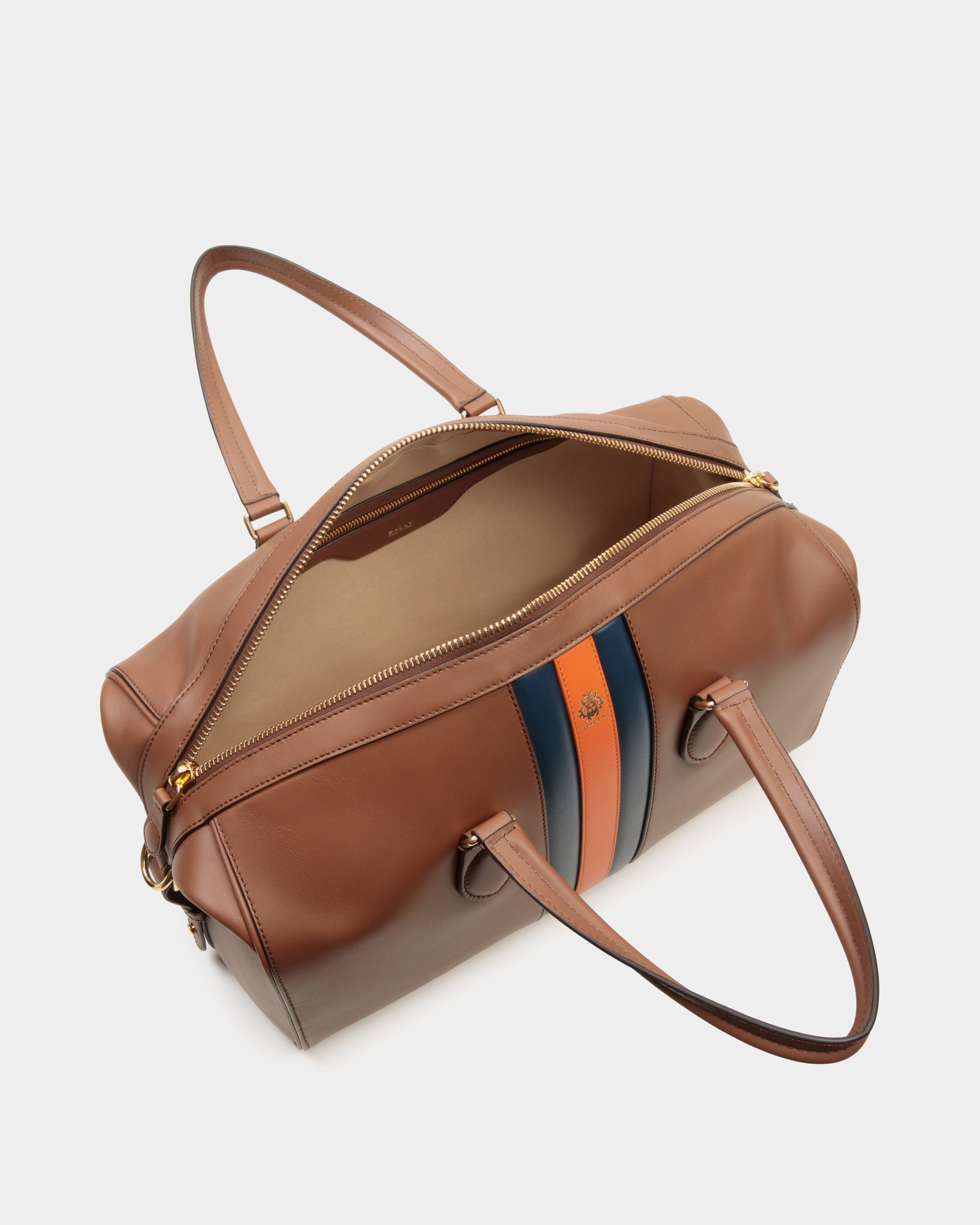 Borsa Weekender Beckett In Pelle Marrone - Uomo - Bally - 05