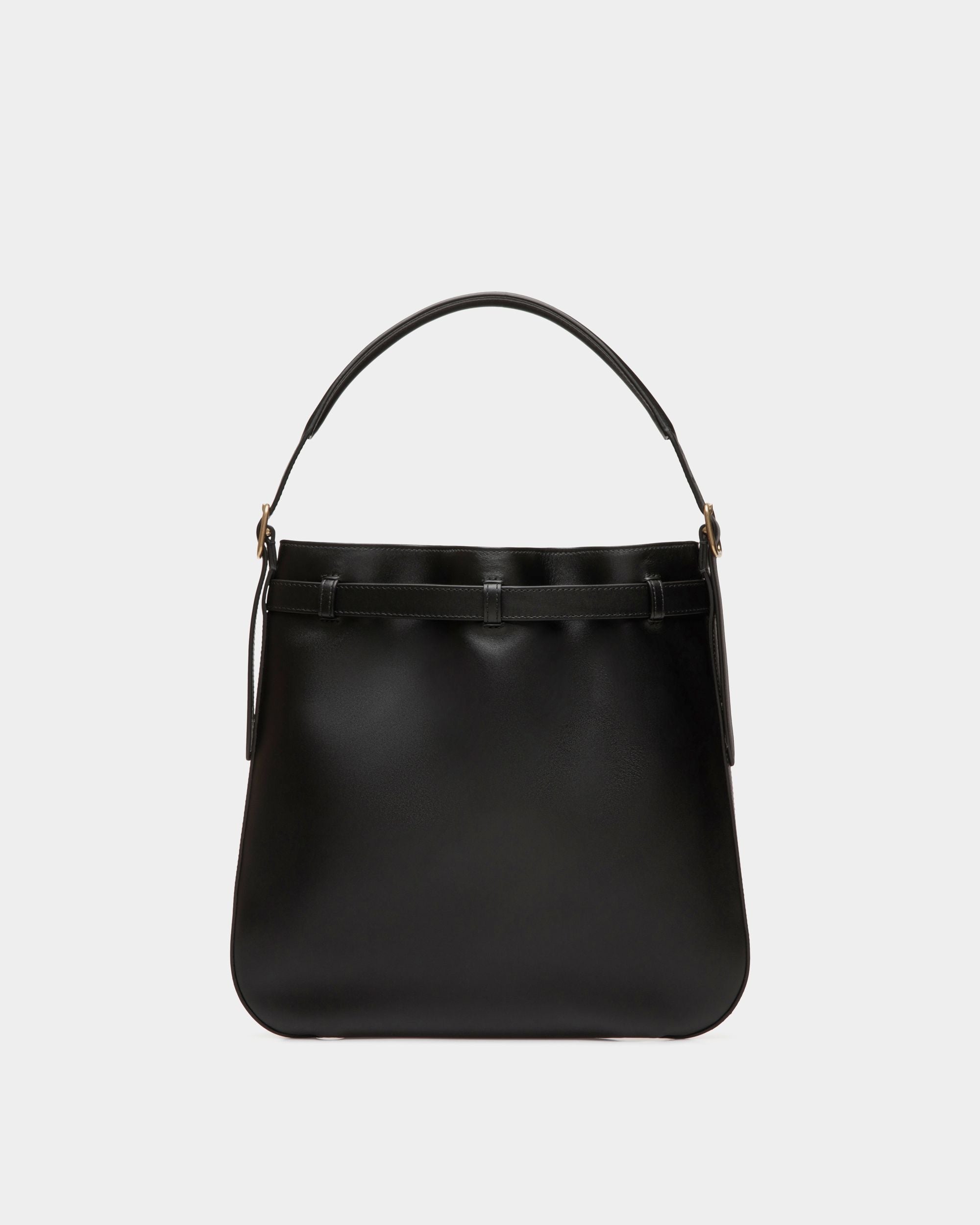 Beckett Crossbody Bag In Black Leather - Homme - Bally - 03