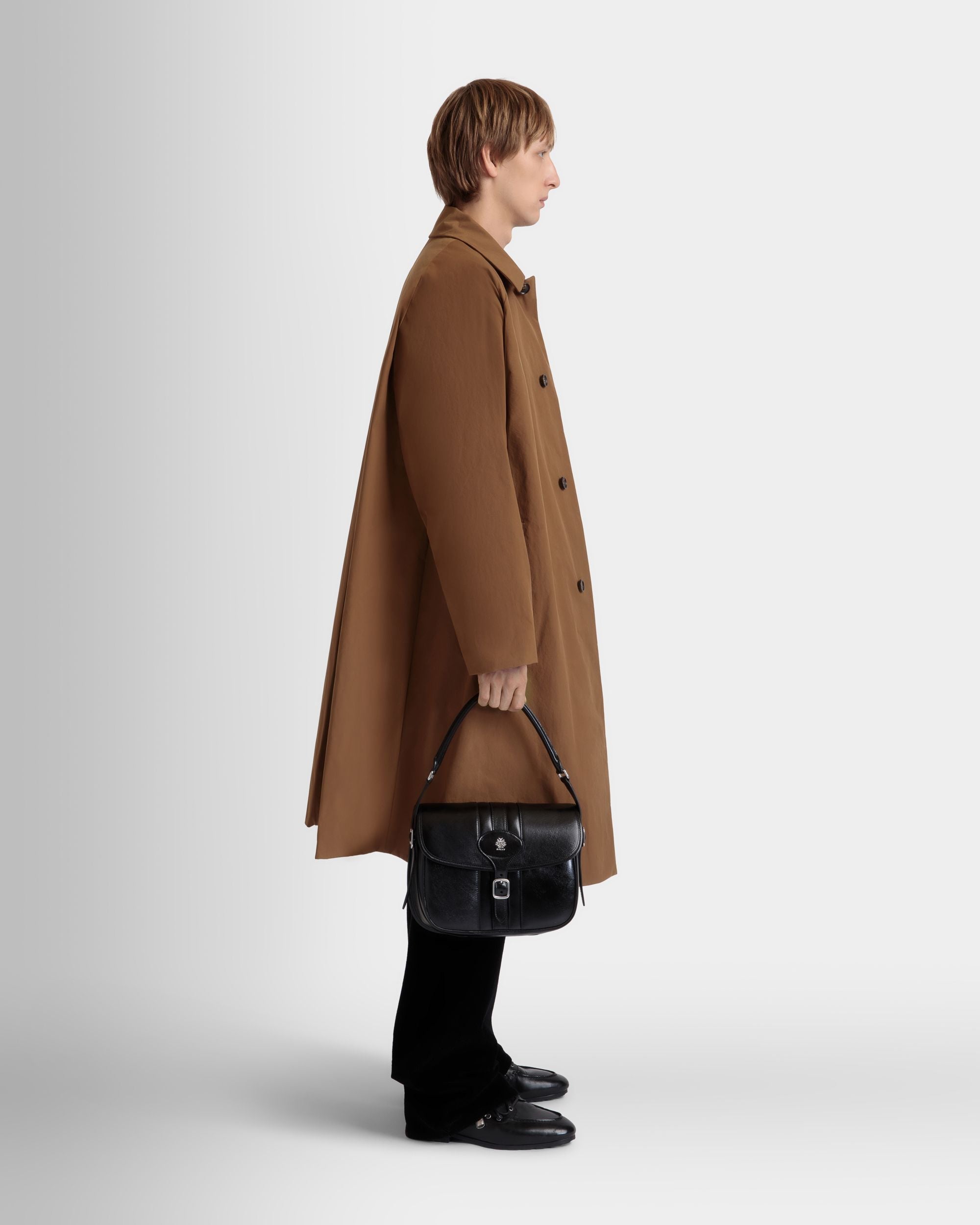 Beckett Umhängetasche Aus Leder In Schwarz - Herren - Bally - 02