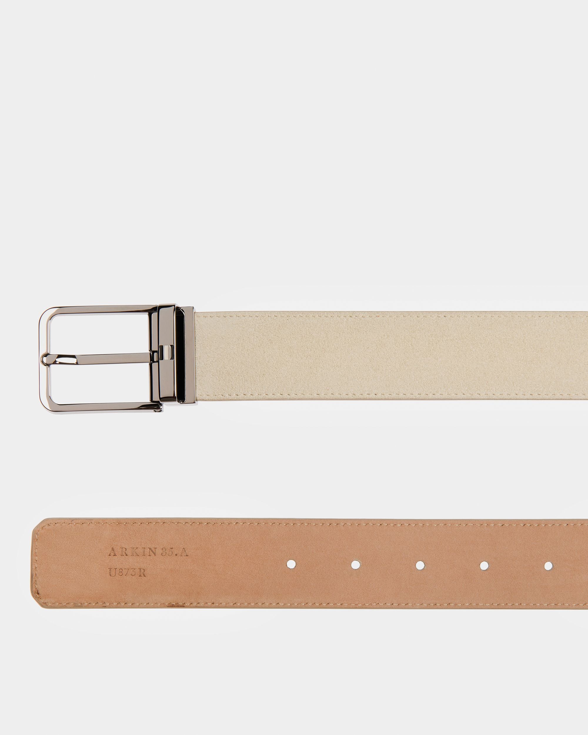 Arkin Ledergürtel 35 Mm In Fossil - Herren - Bally - 02