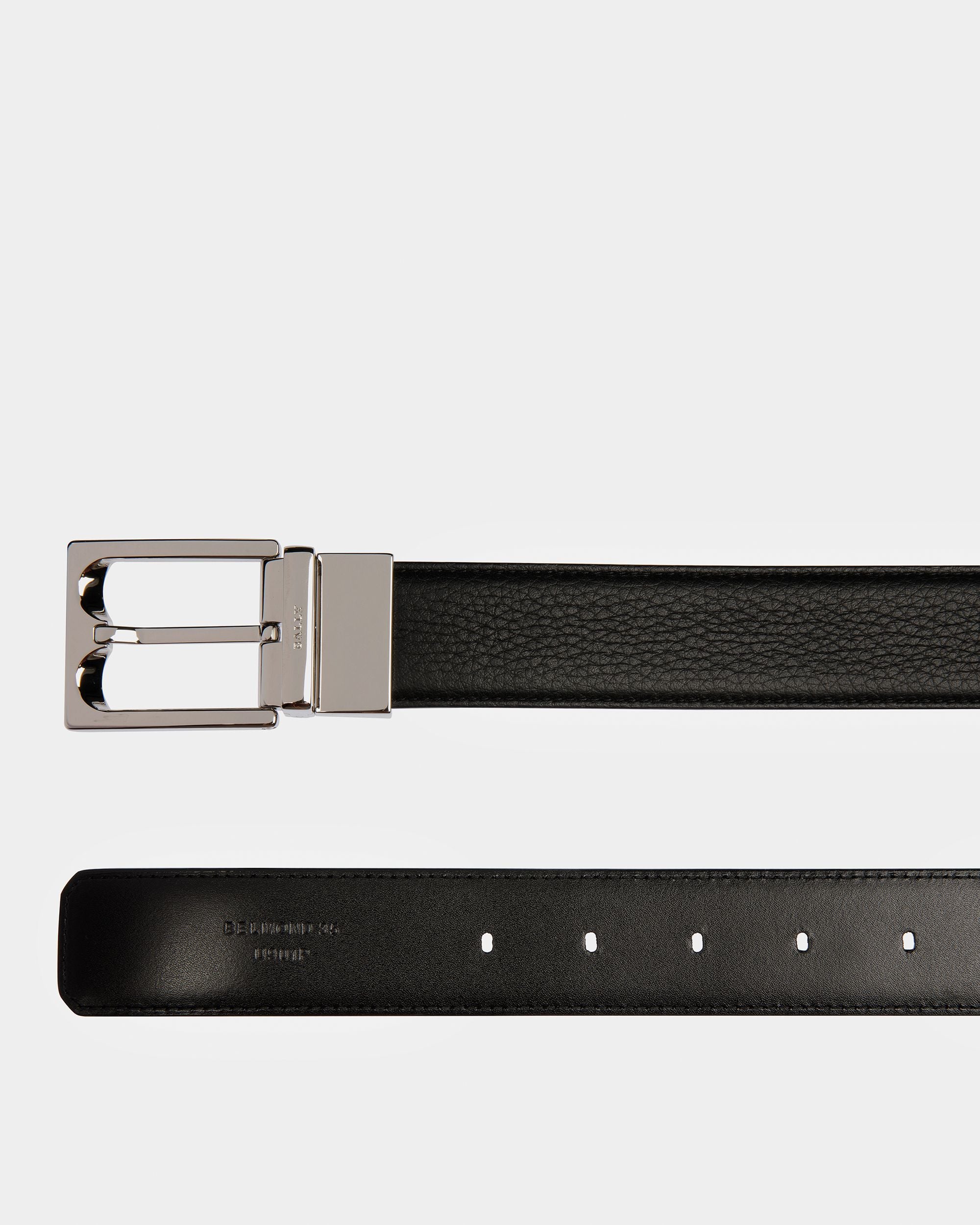 Belmond Cintura In Pelle Nera - Uomo - Bally - 02