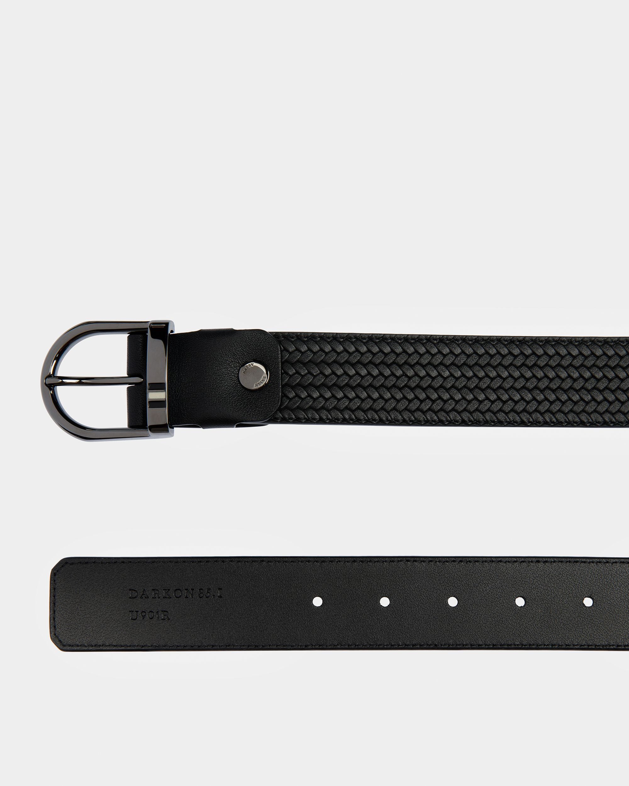 Darkon Gürtel Aus Leder In Schwarz - Herren - Bally - 02