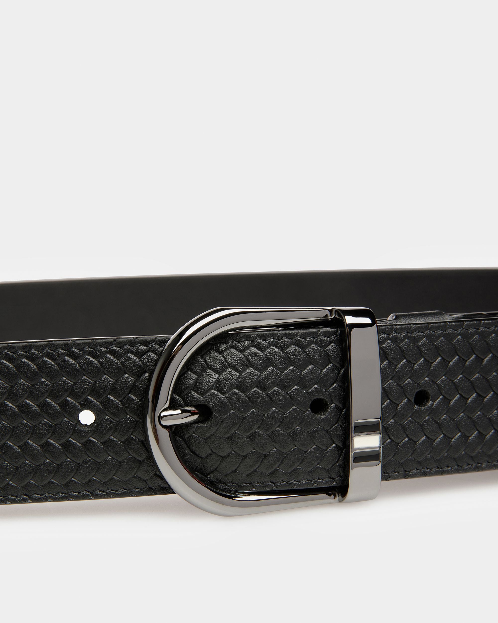 Darkon Gürtel Aus Leder In Schwarz - Herren - Bally - 03