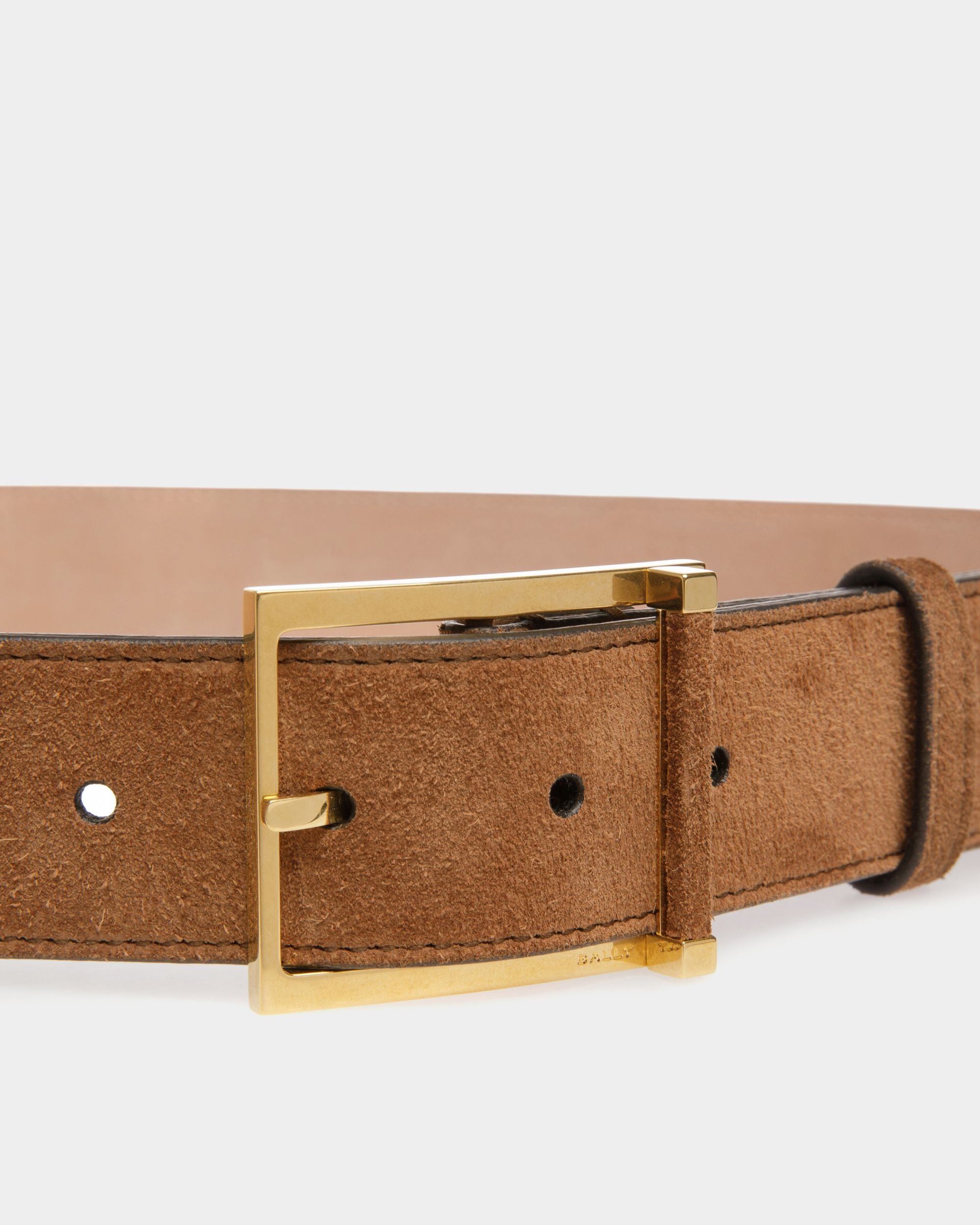 Ceinture Habillée En Cuir Marron - Homme - Bally - 03