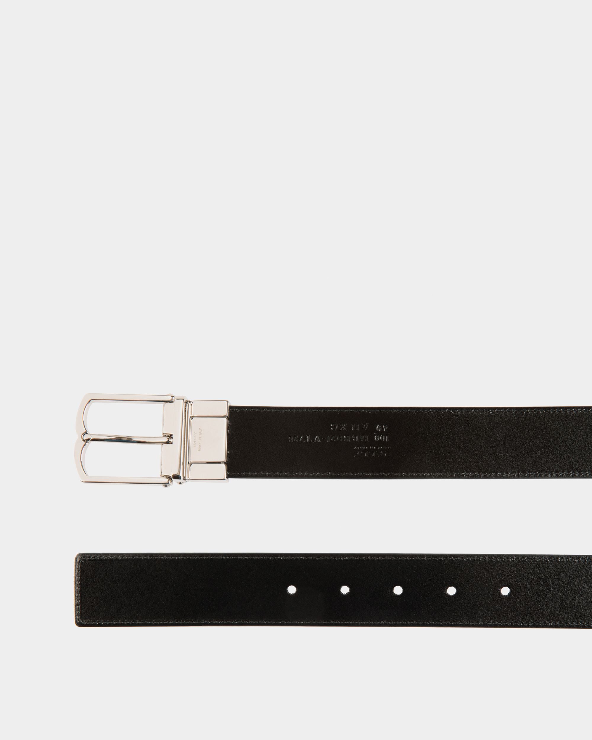 Country 35mm Reversible And Adjustable Belt In Brown Leather - Men's - Bally - 02