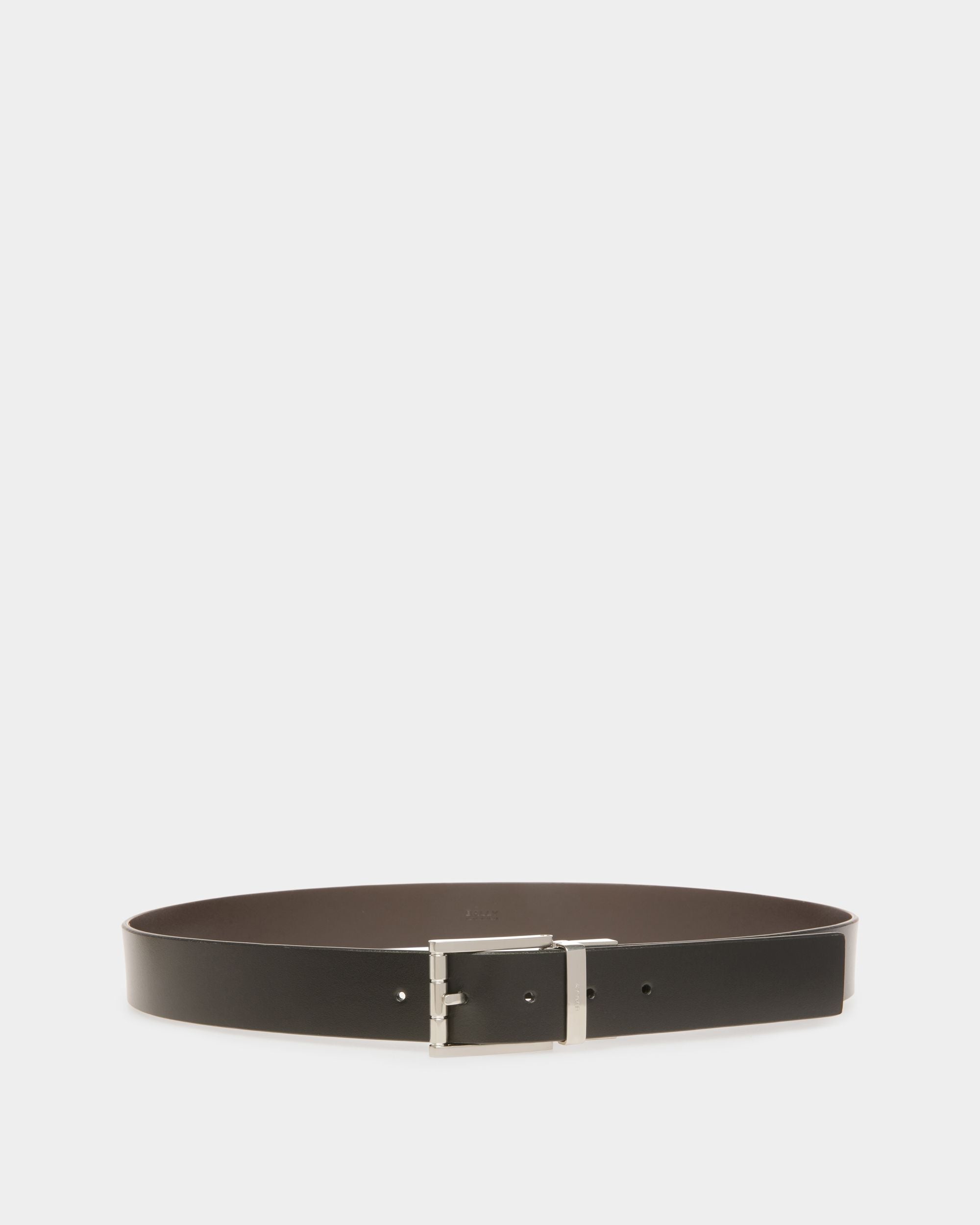 Anzuggürtel Aus Leder In Schwarz - Herren - Bally - 01