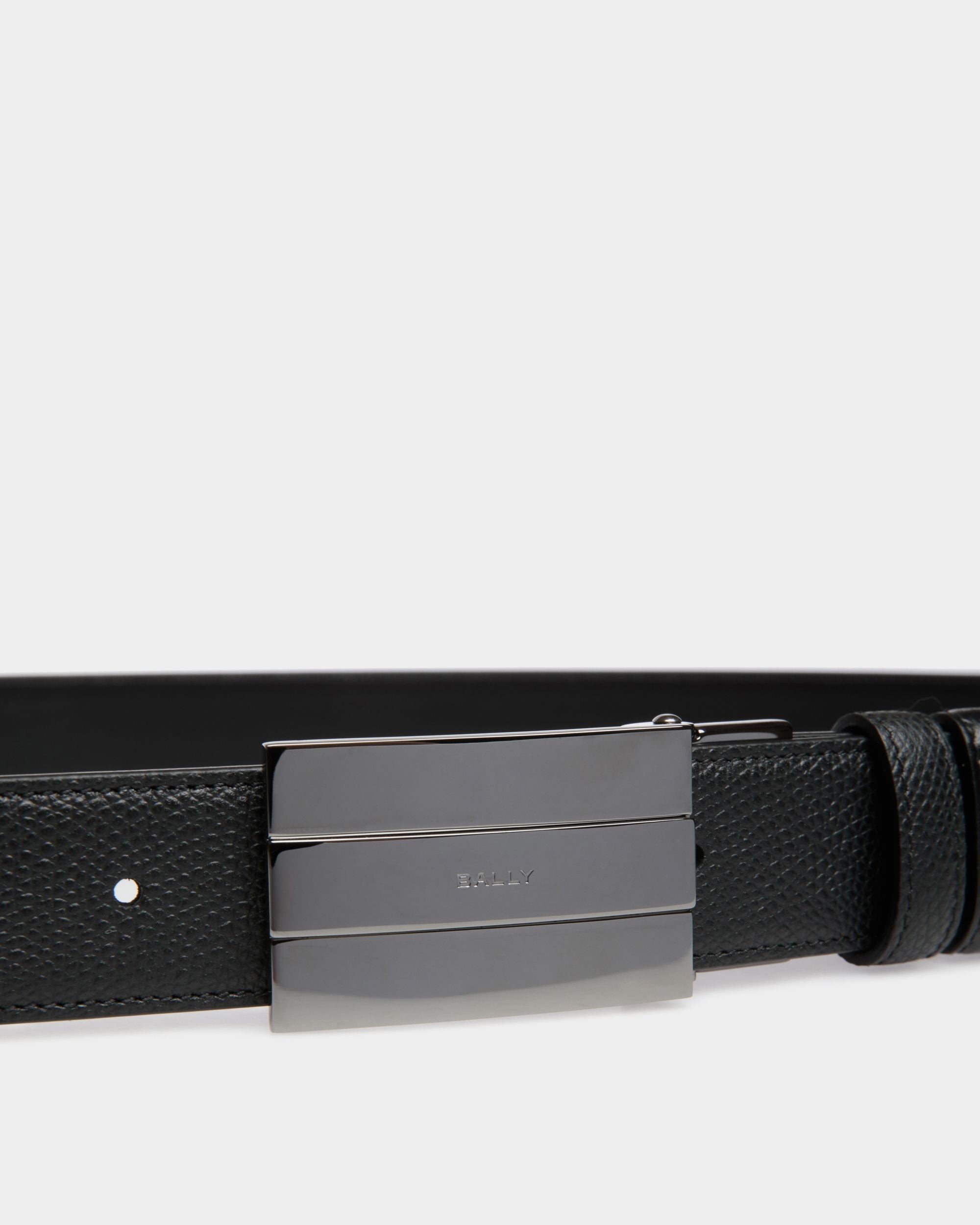 Dress Adjustable-Reversible Belt In Multicolor  Leather - Herren - Bally - 04