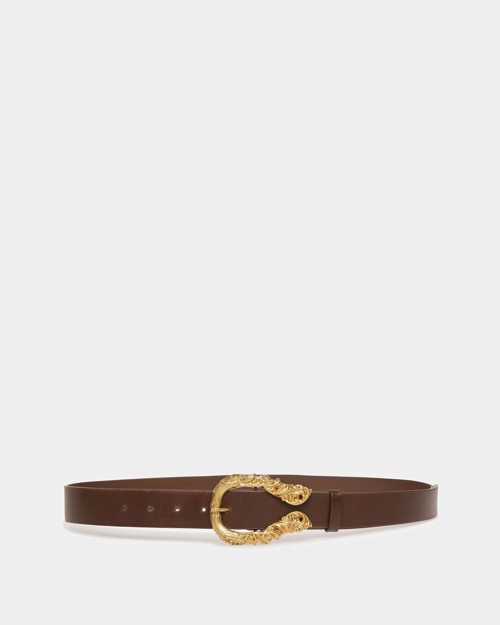 Baroque 4 Mm Breiter Ledergürtel - Herren - Bally - 01