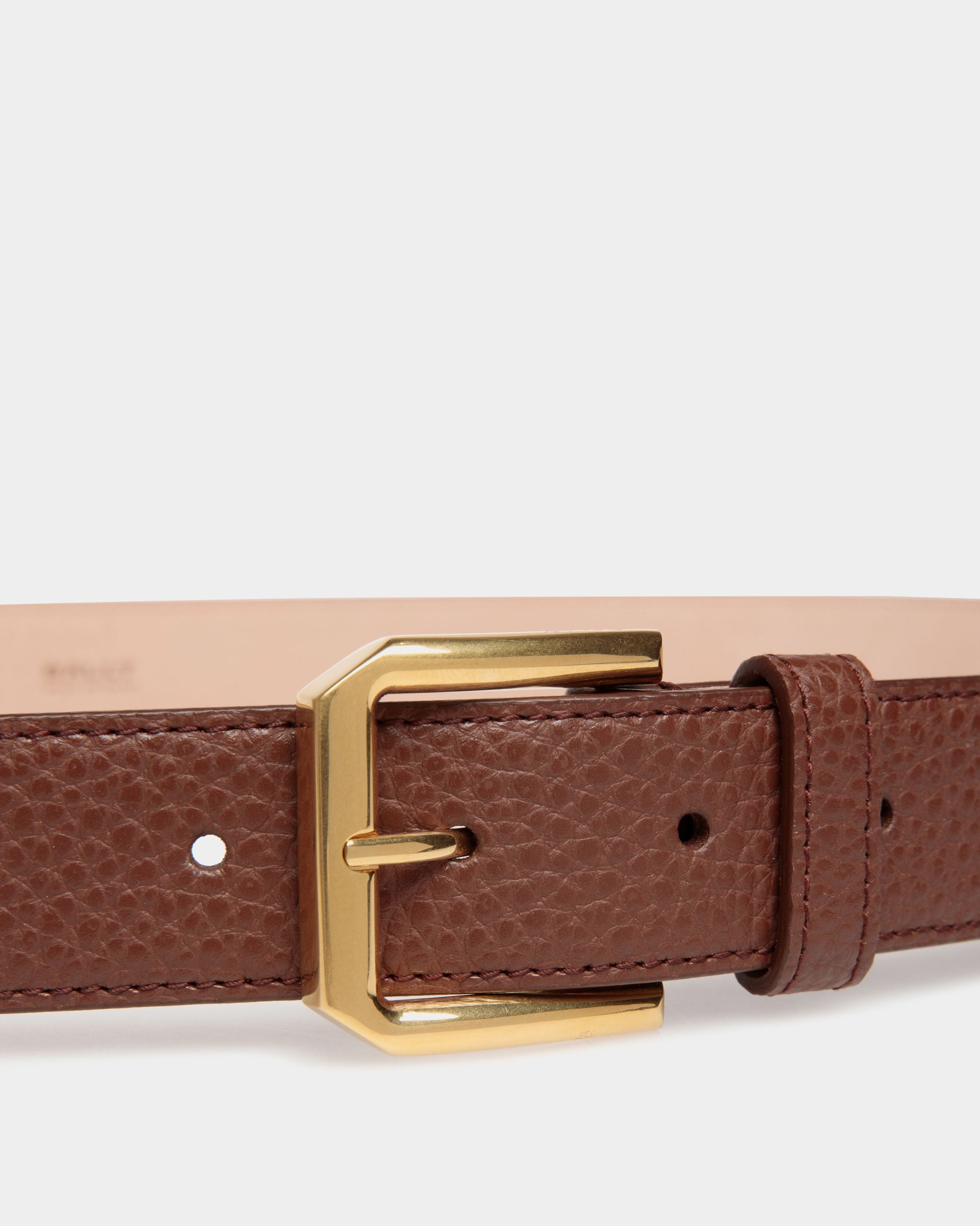 Carl 30 Mm Gürtel Aus Leder In Braun - Herren - Bally - 03