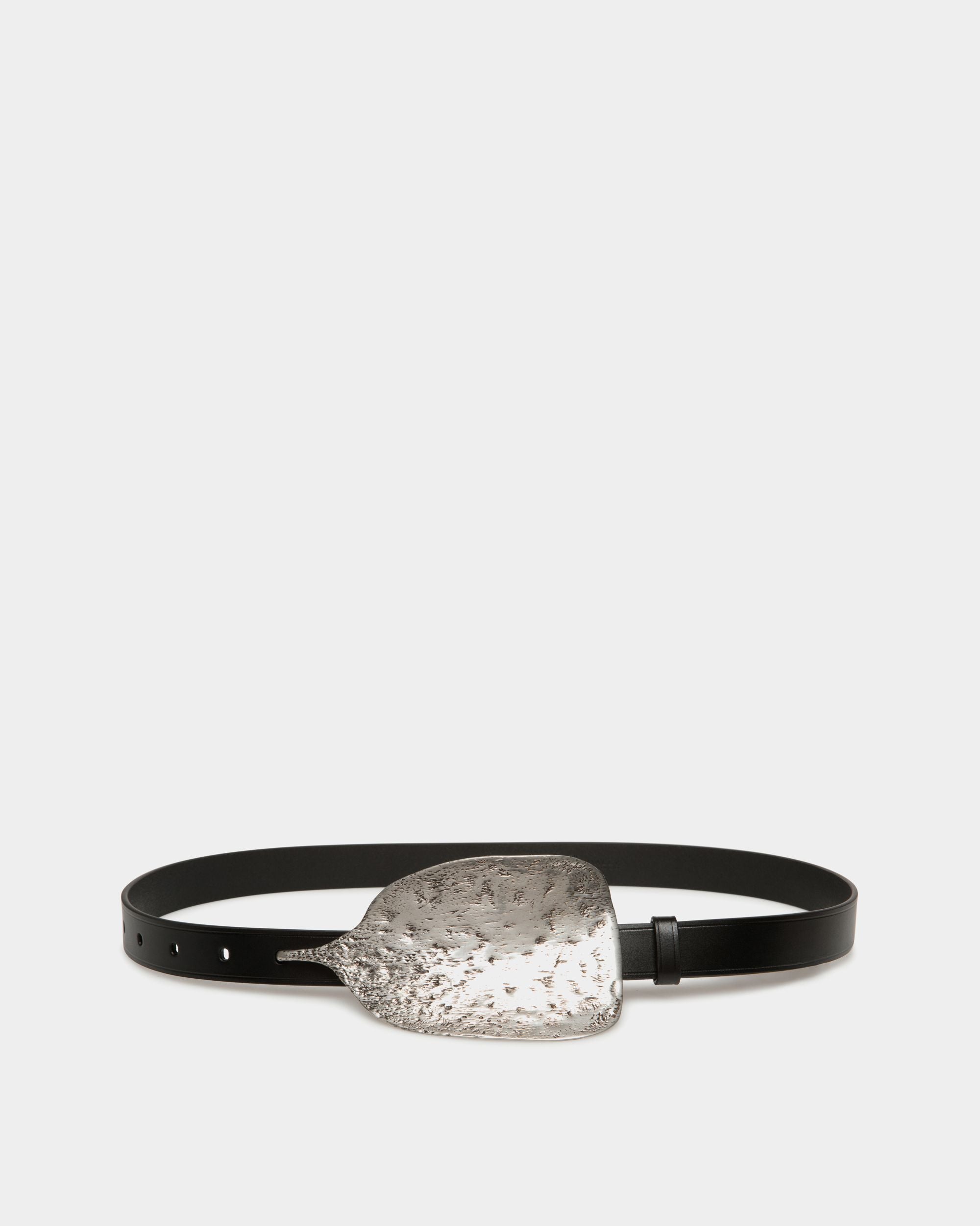 Cintura Swissness In Pelle Nera - Uomo - Bally - 01