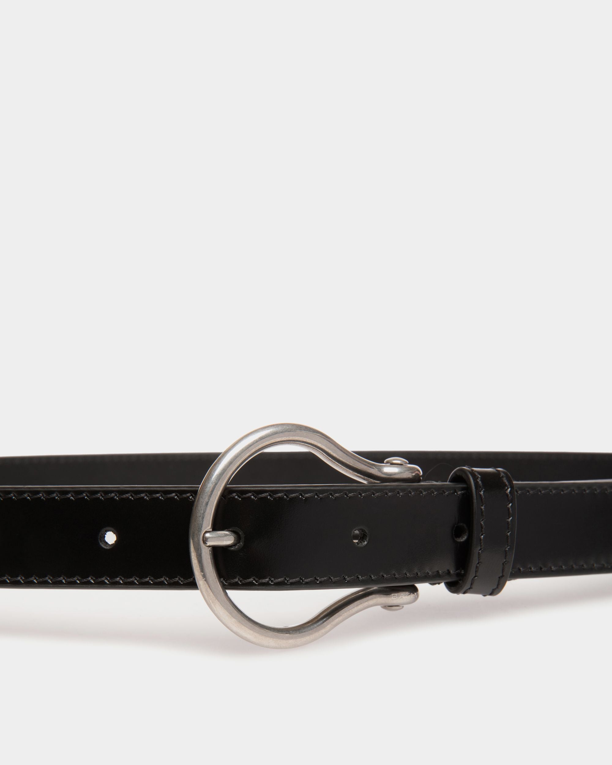 Ray Gürtel Aus Schwarzem Leder - Uomo - Bally - 03