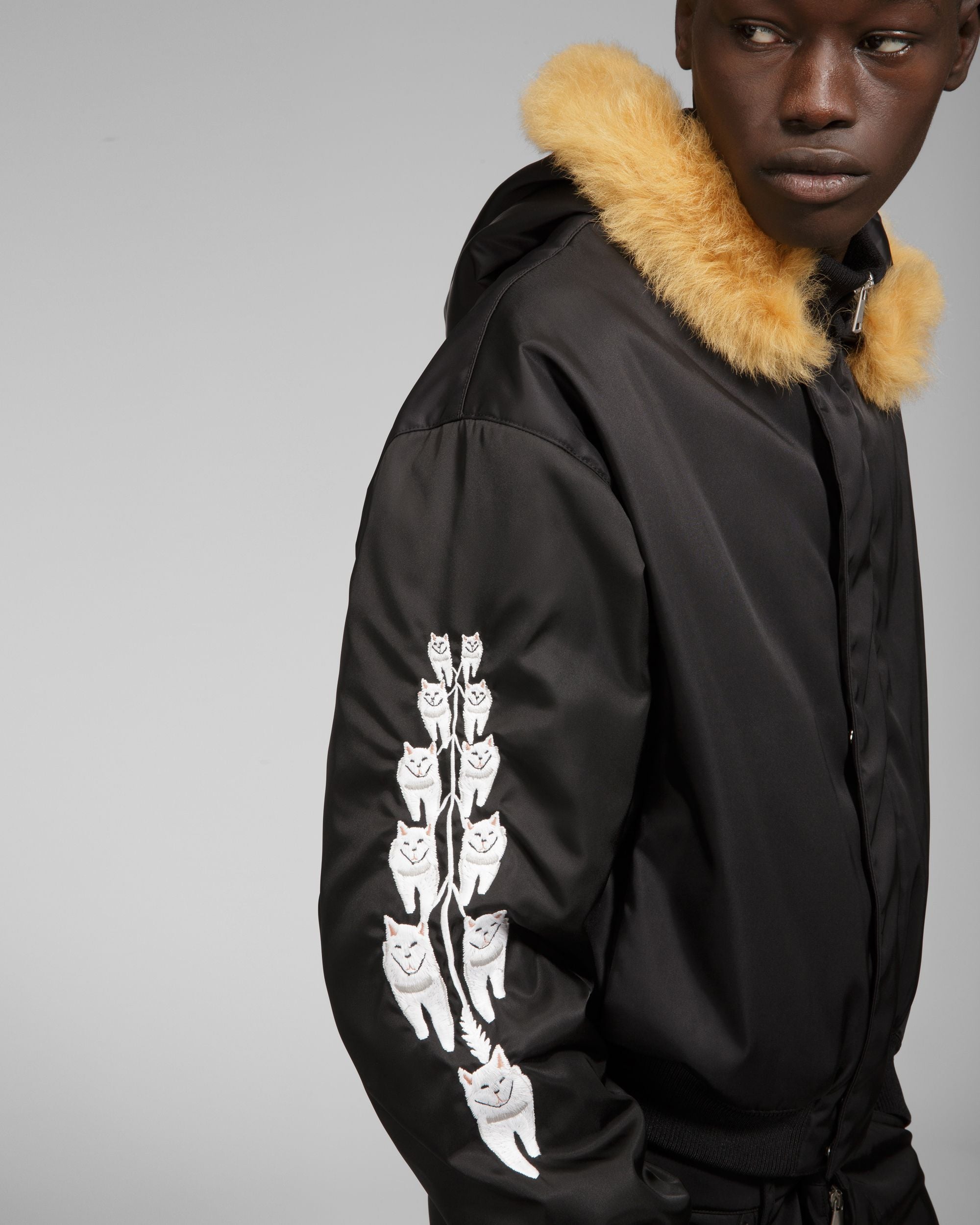 Bomberjacke Mit Shearling-Kapuze - Herren - Bally - 04