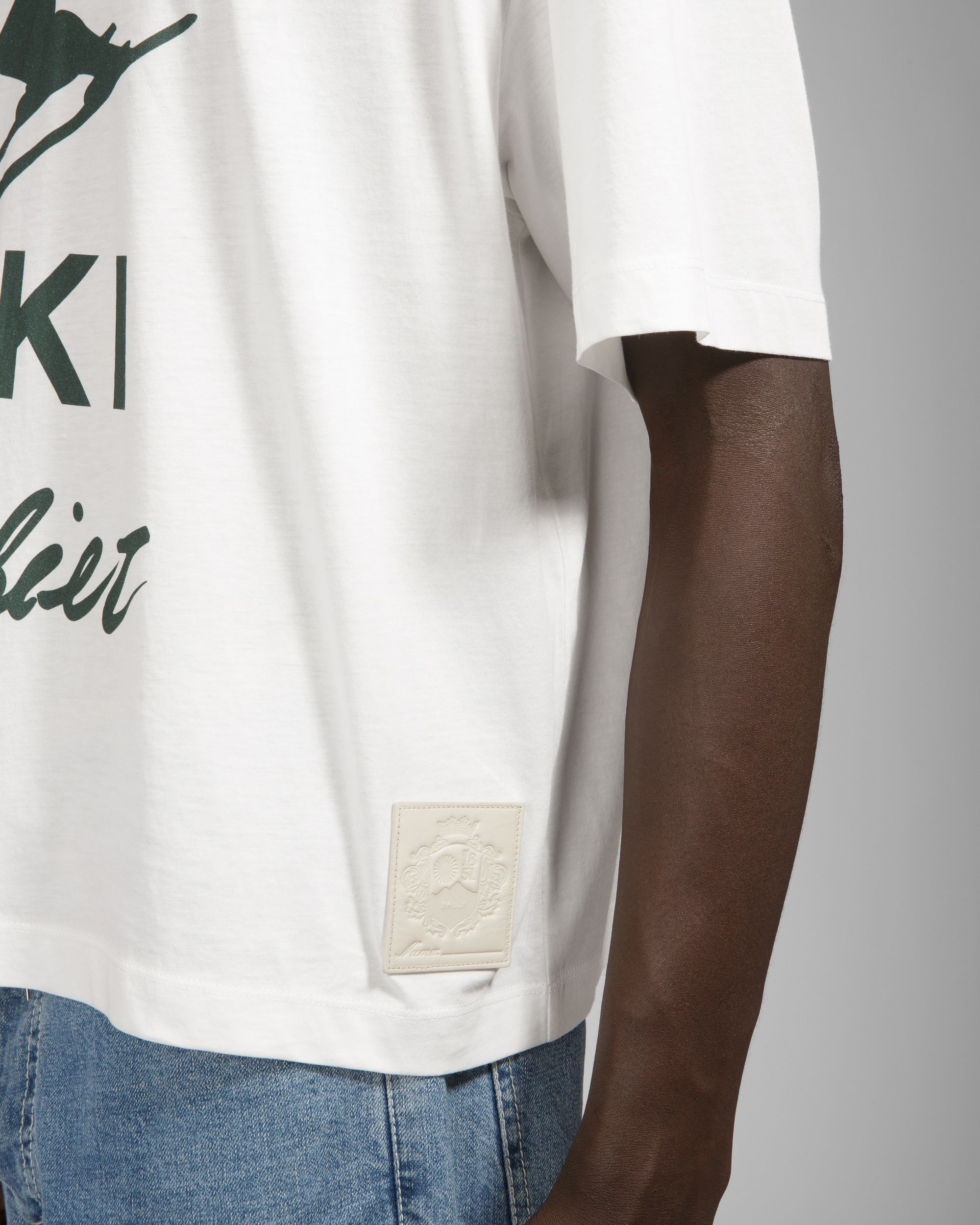 T-shirt Ski St Moritz - Homme - Bally - 04