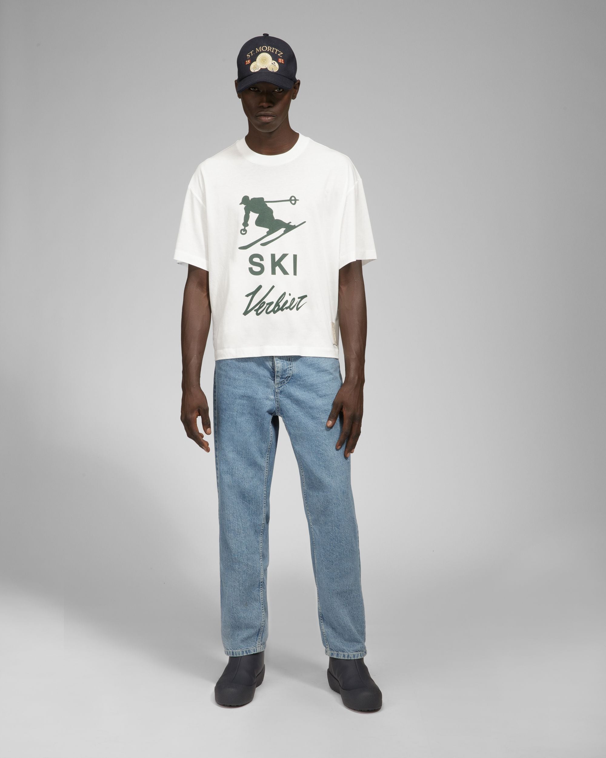 T-shirt Ski St Moritz - Homme - Bally - 05