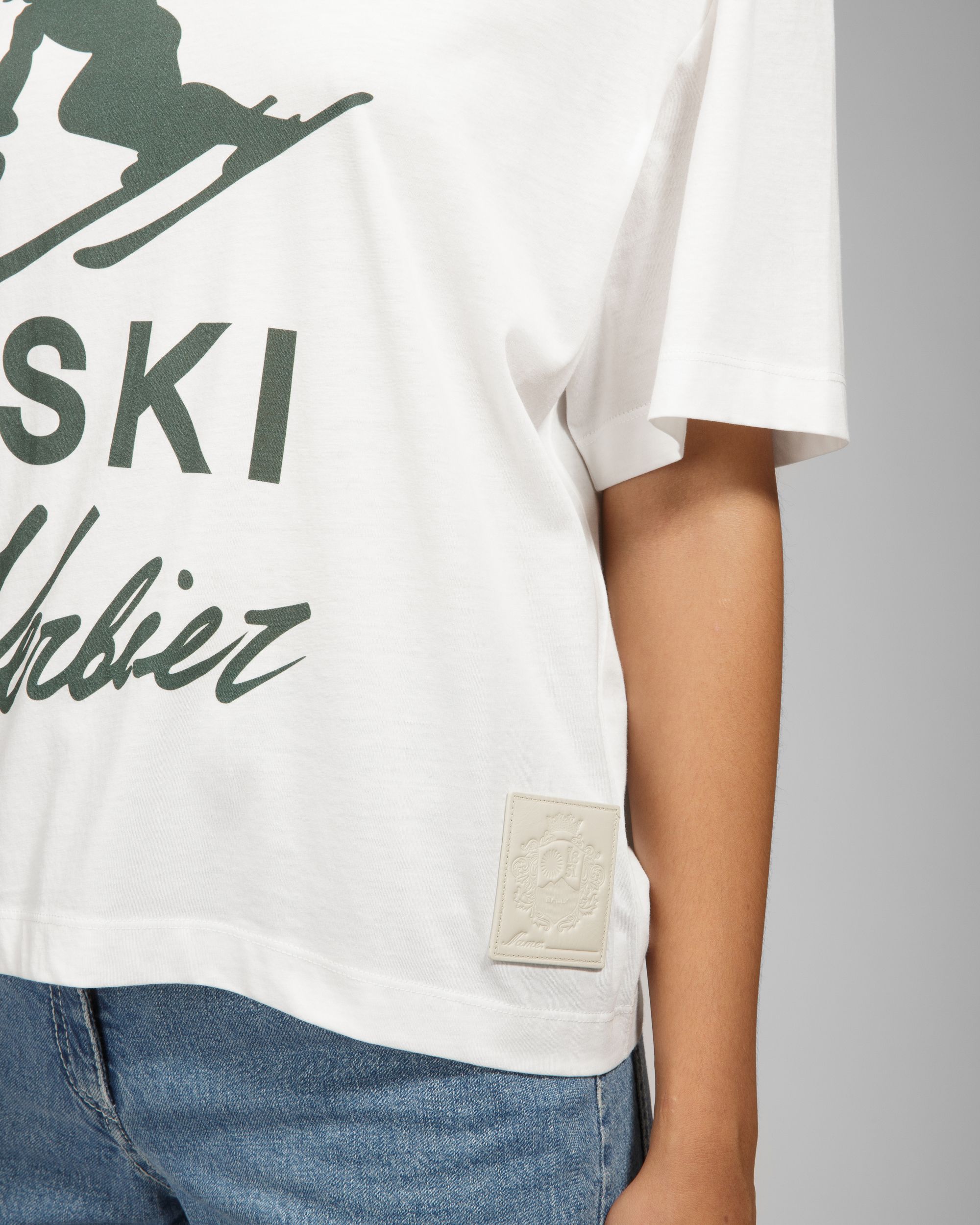 T-shirt Ski St Moritz - Homme - Bally - 09