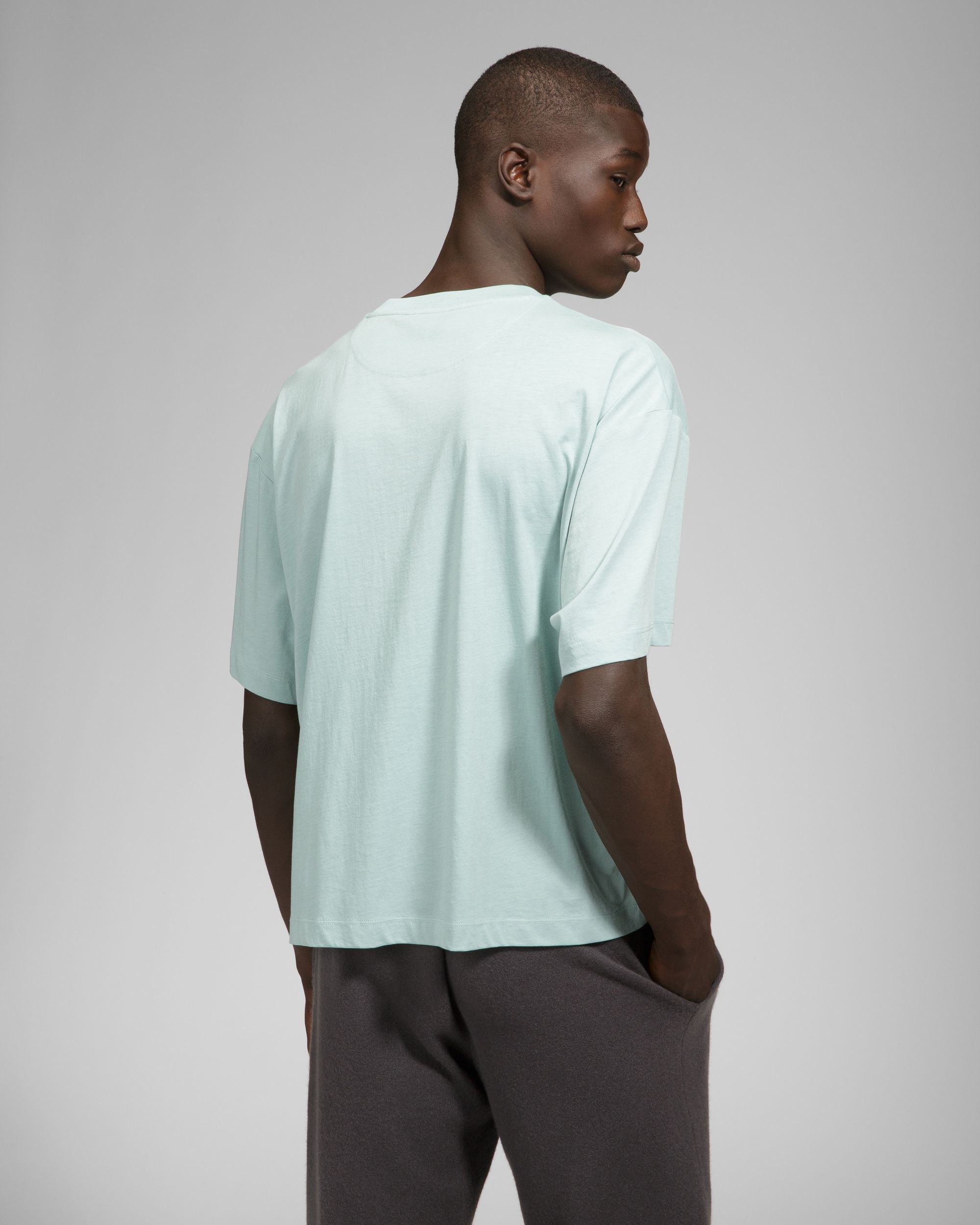 T-Shirt St Moritz Baumwoll-T-Shirt In Blau - Herren - Bally - 03