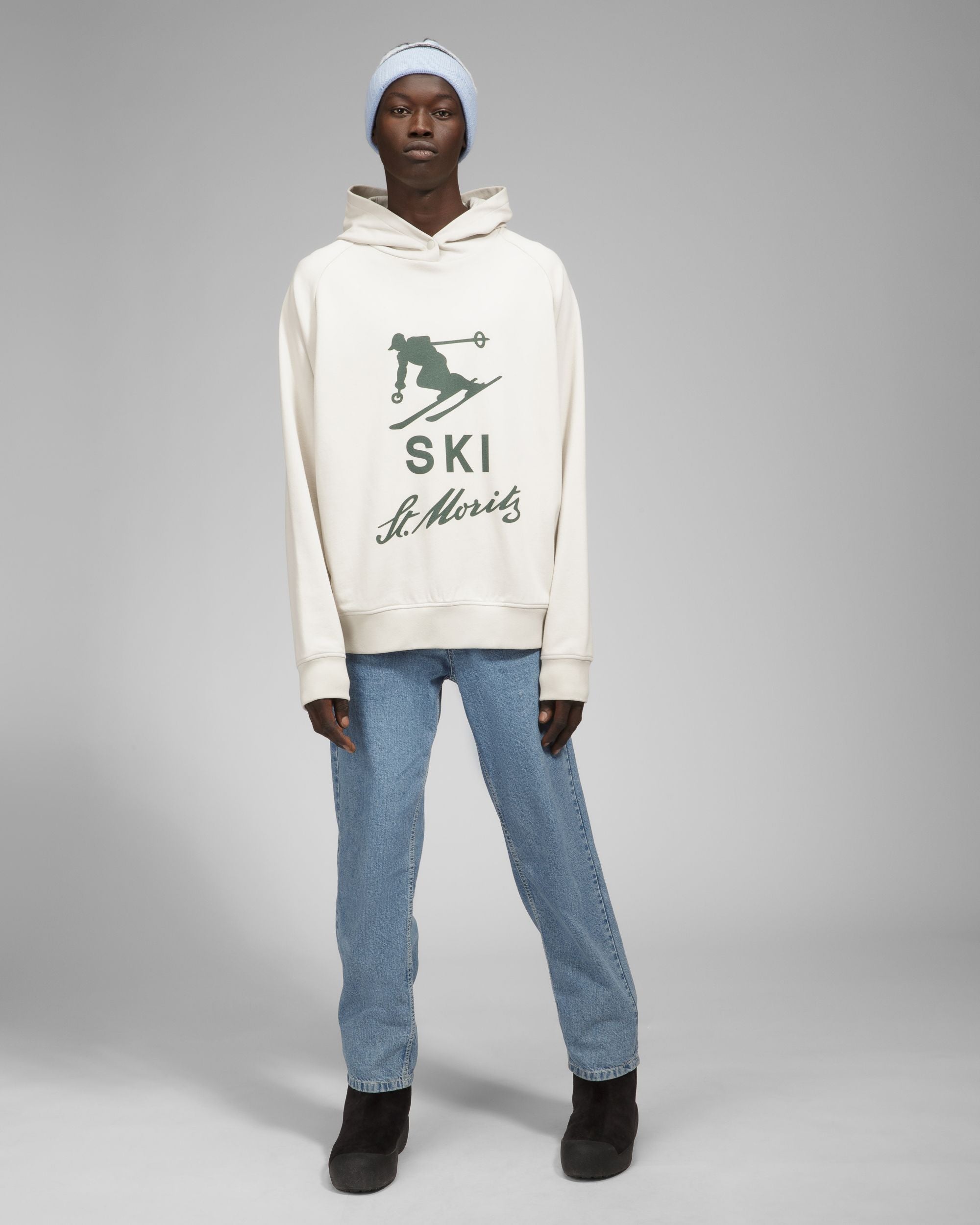 Hoodie Ski St Moritz Baumwoll-Sweatshirt In Grau - Herren - Bally - 02