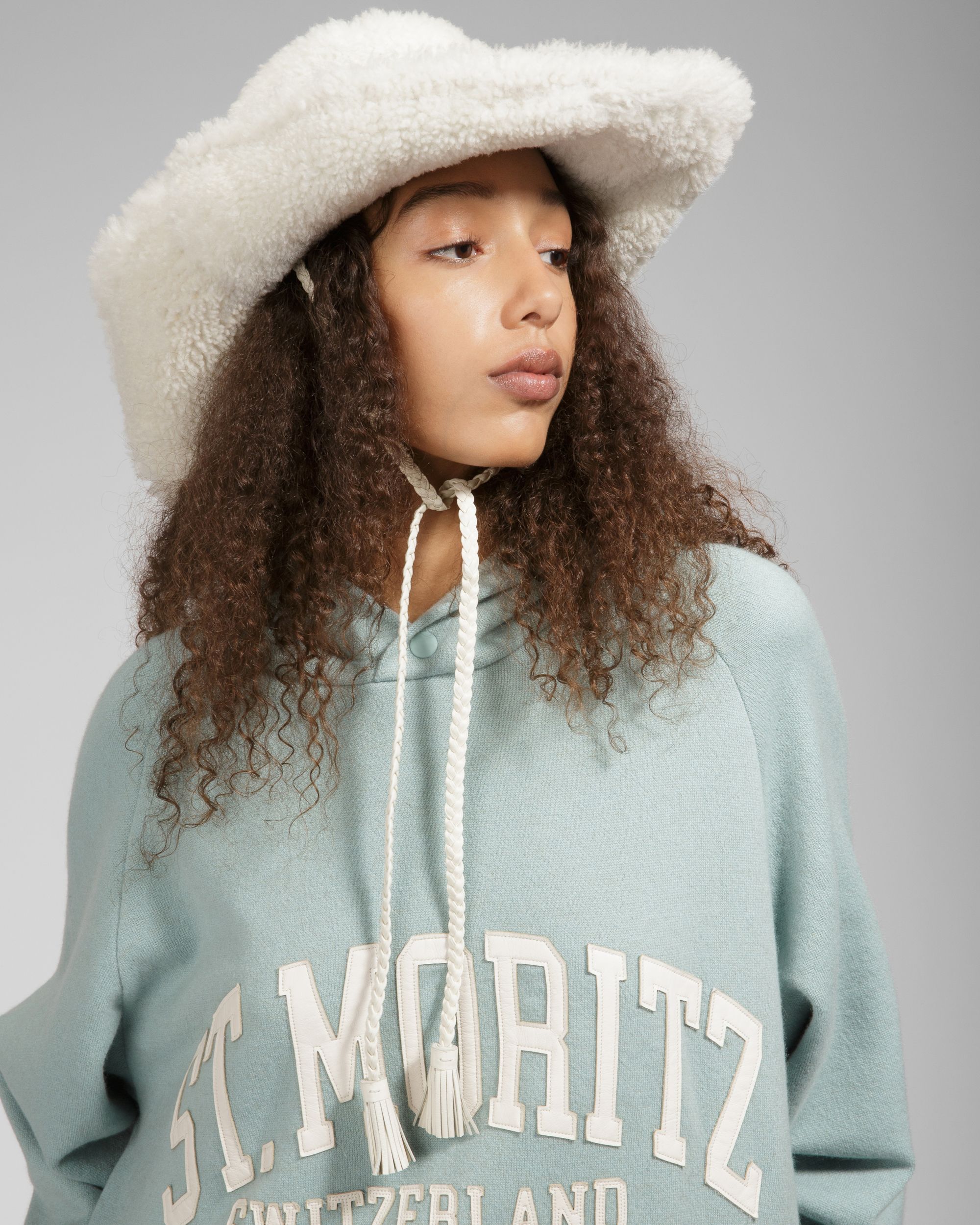 Shearling-Hut Shearling-Hut In Elfenbein - Herren - Bally - 05