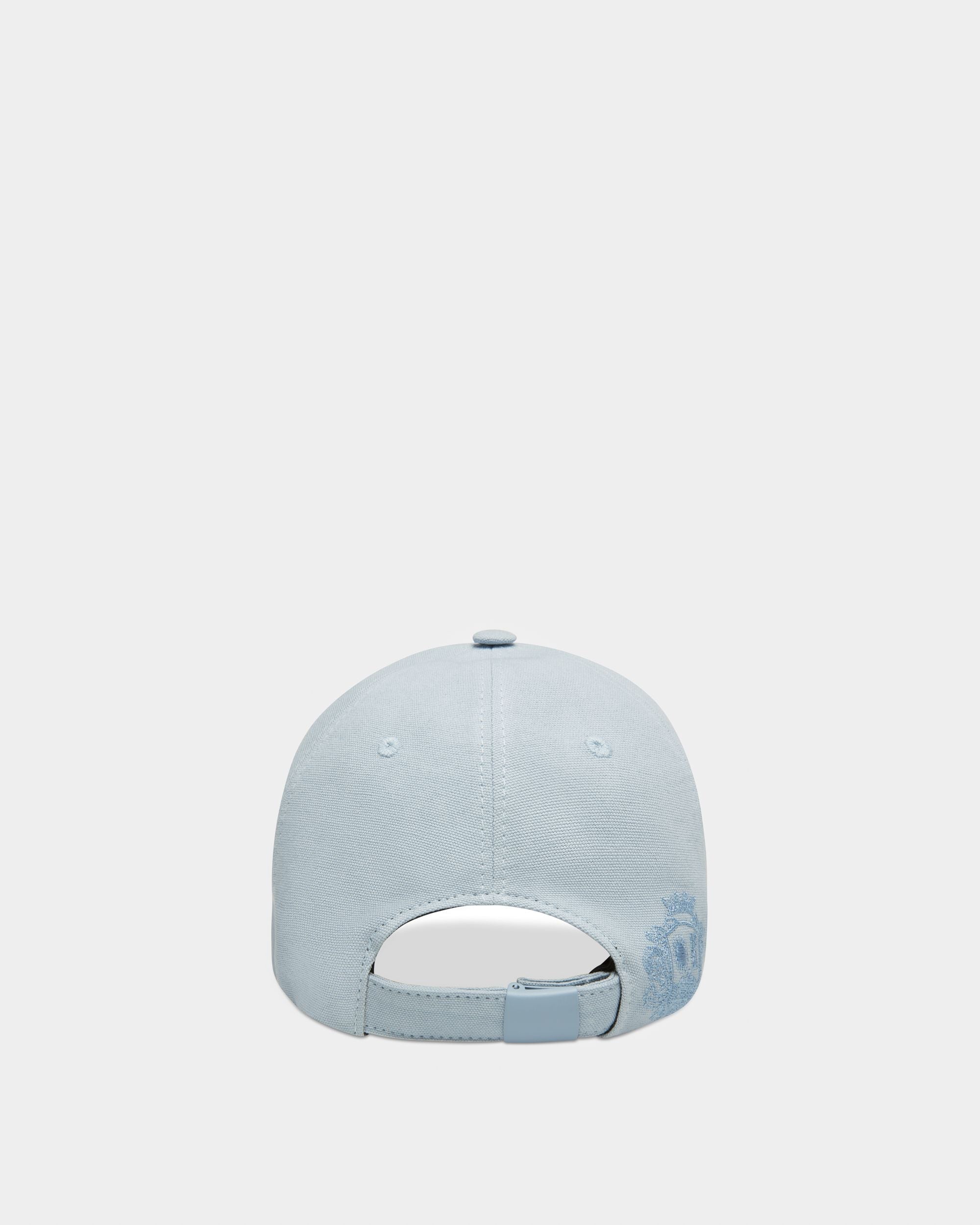 Cappellino Curling Collection In Cotone Light Blue - Uomo - Bally - 02