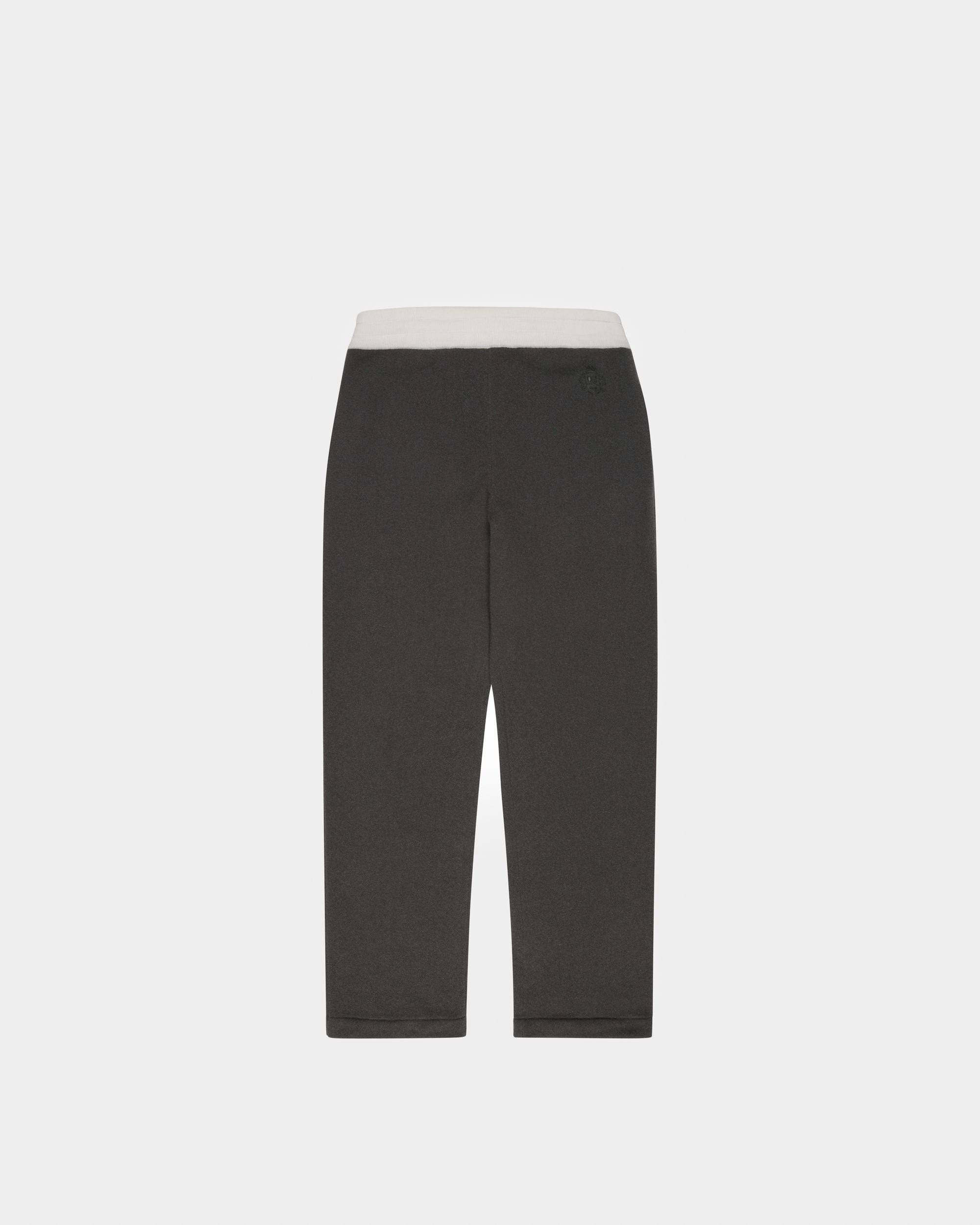 Pantalone Jogger In Cachemire Grigio - Uomo - Bally - 01