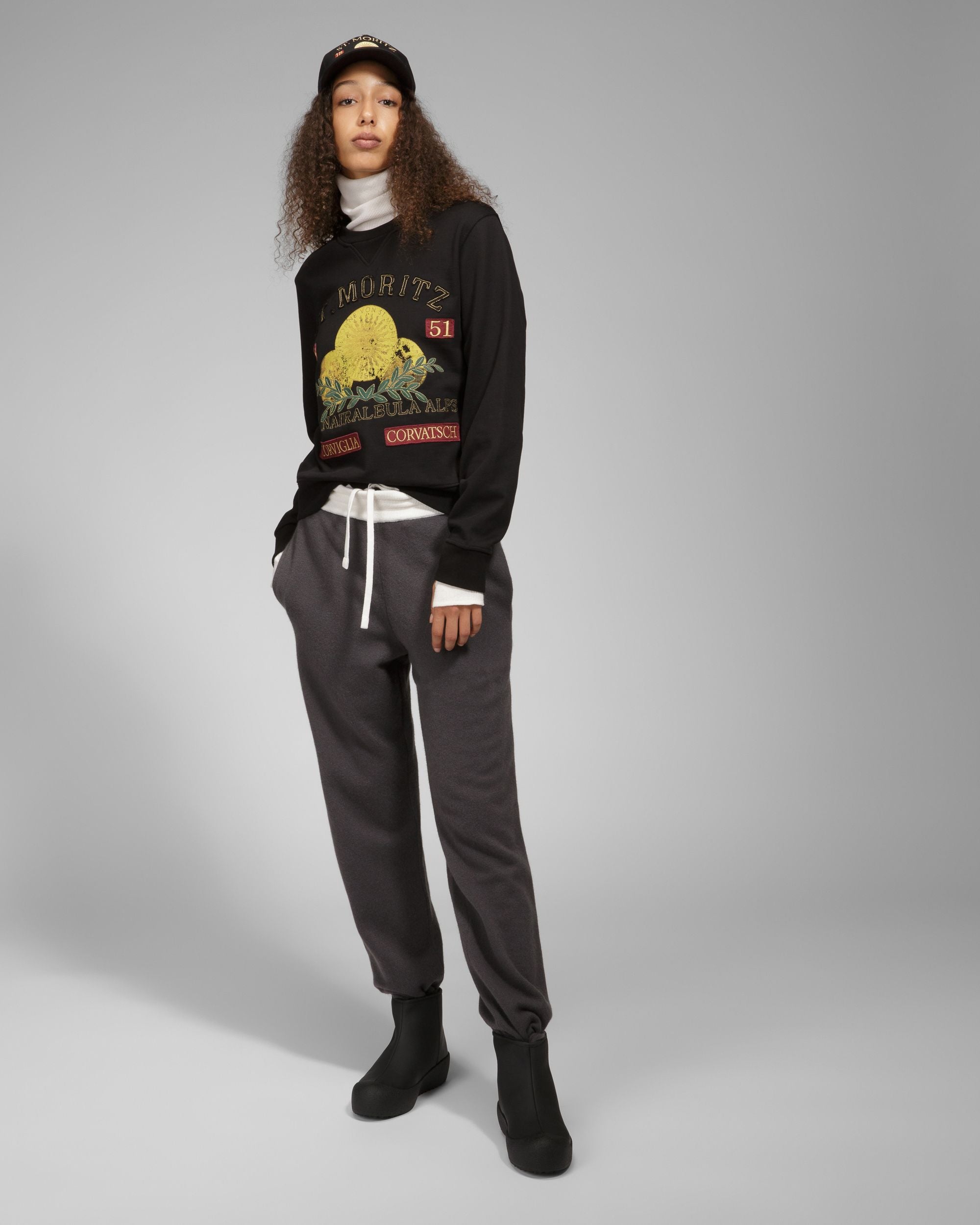 Pantalone Jogger In Cachemire Grigio - Uomo - Bally - 05