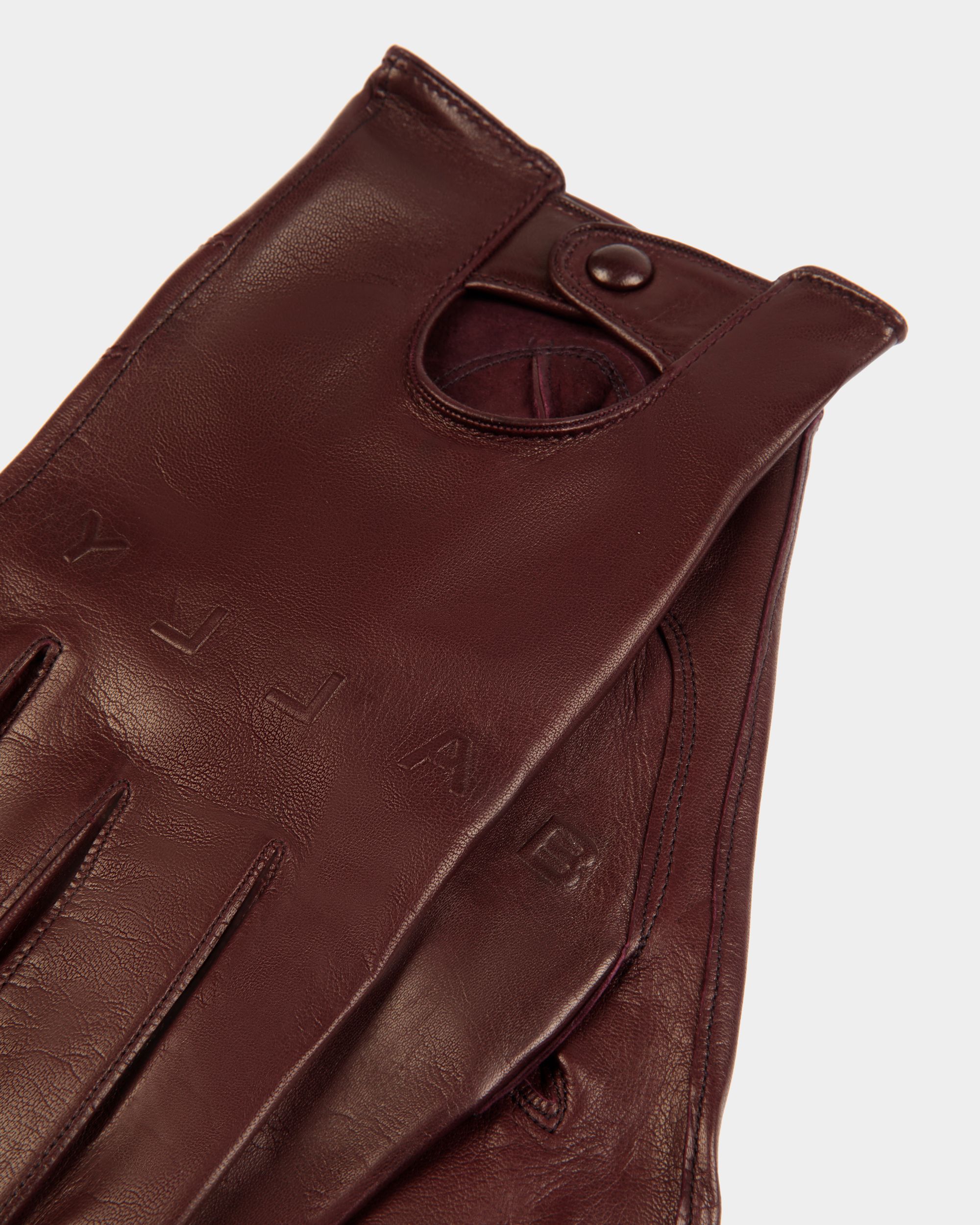 Handschuhe Aus Leder In Braun Aus Der Adrien Brody Travel-Kollektion - Herren - Bally - 02