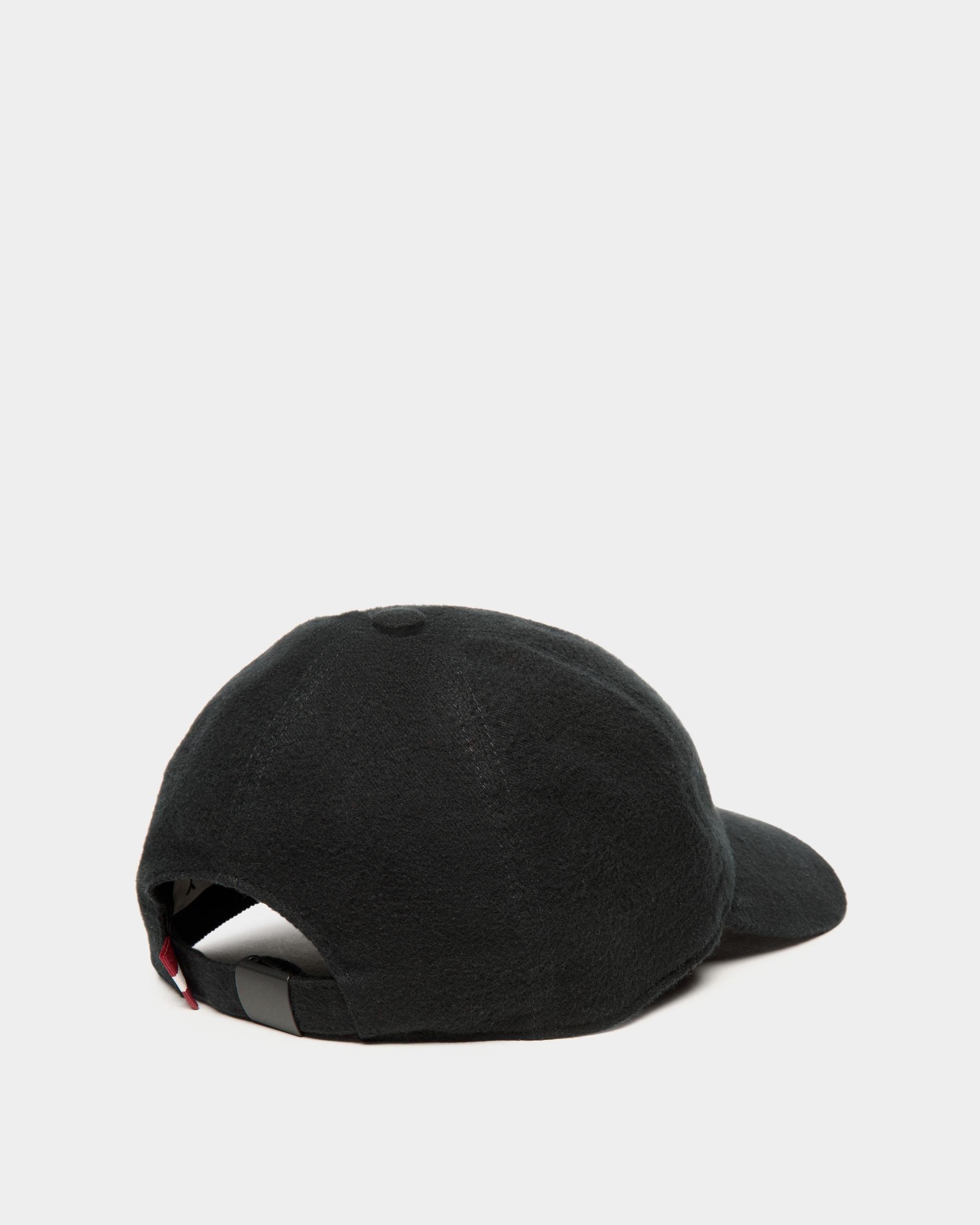 Baseballmütze Aus Baumwolle In Schwarz Mit Logo - Homme - Bally - 02