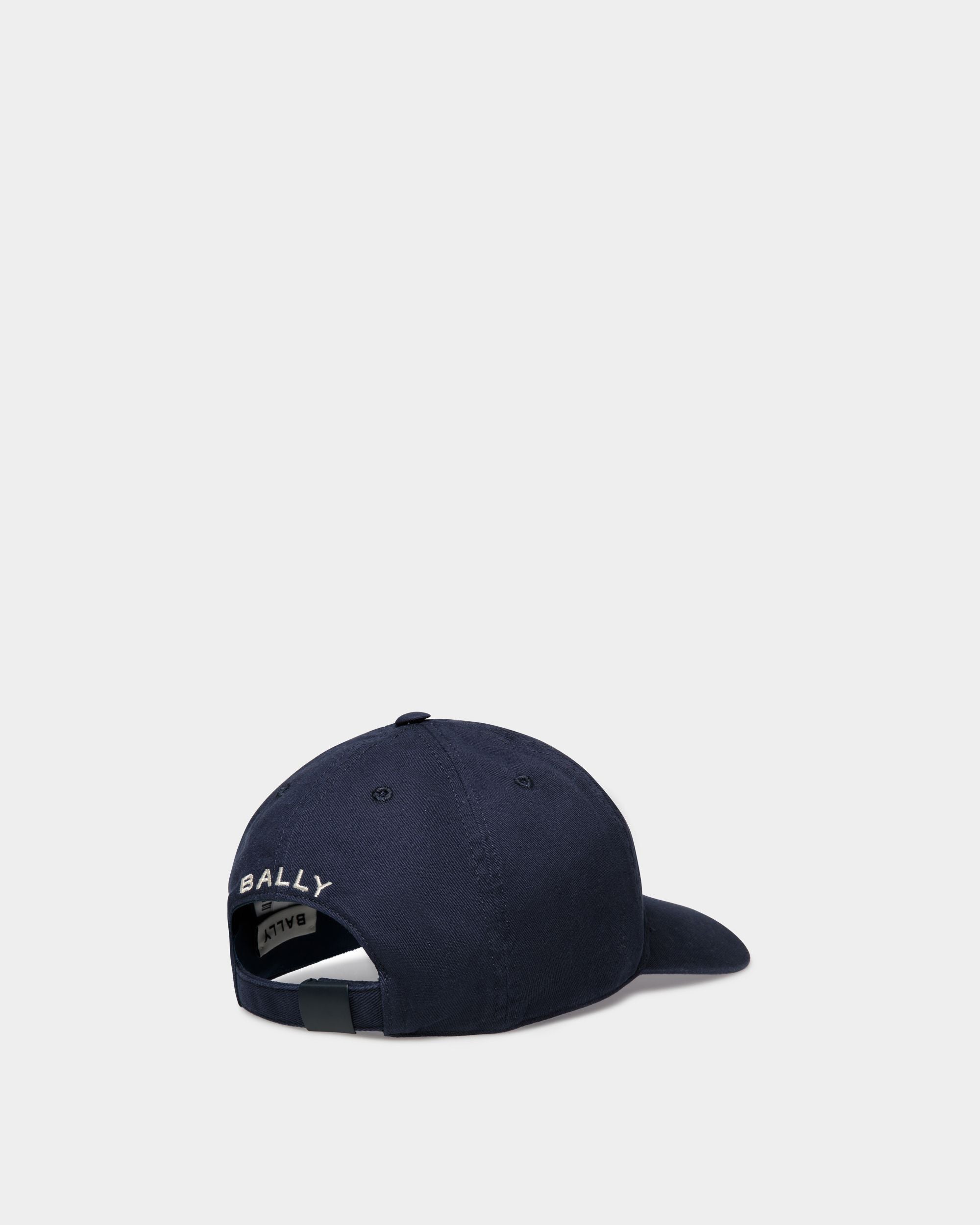 Baseballmütze Aus Baumwolle In Navy Blue - Herren - Bally - 03