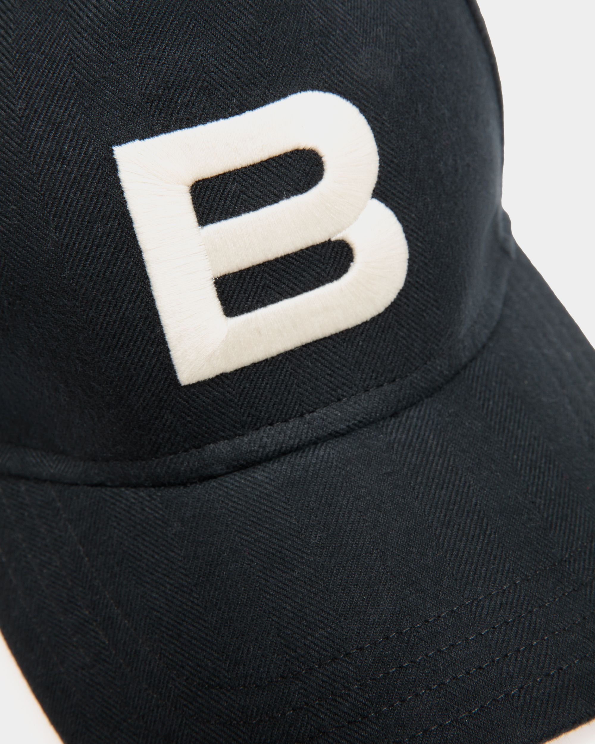 Baseballmütze Aus Baumwolle In Schwarz Aus Der Adrien Brody Travel-Kollektion - Herren - Bally - 03