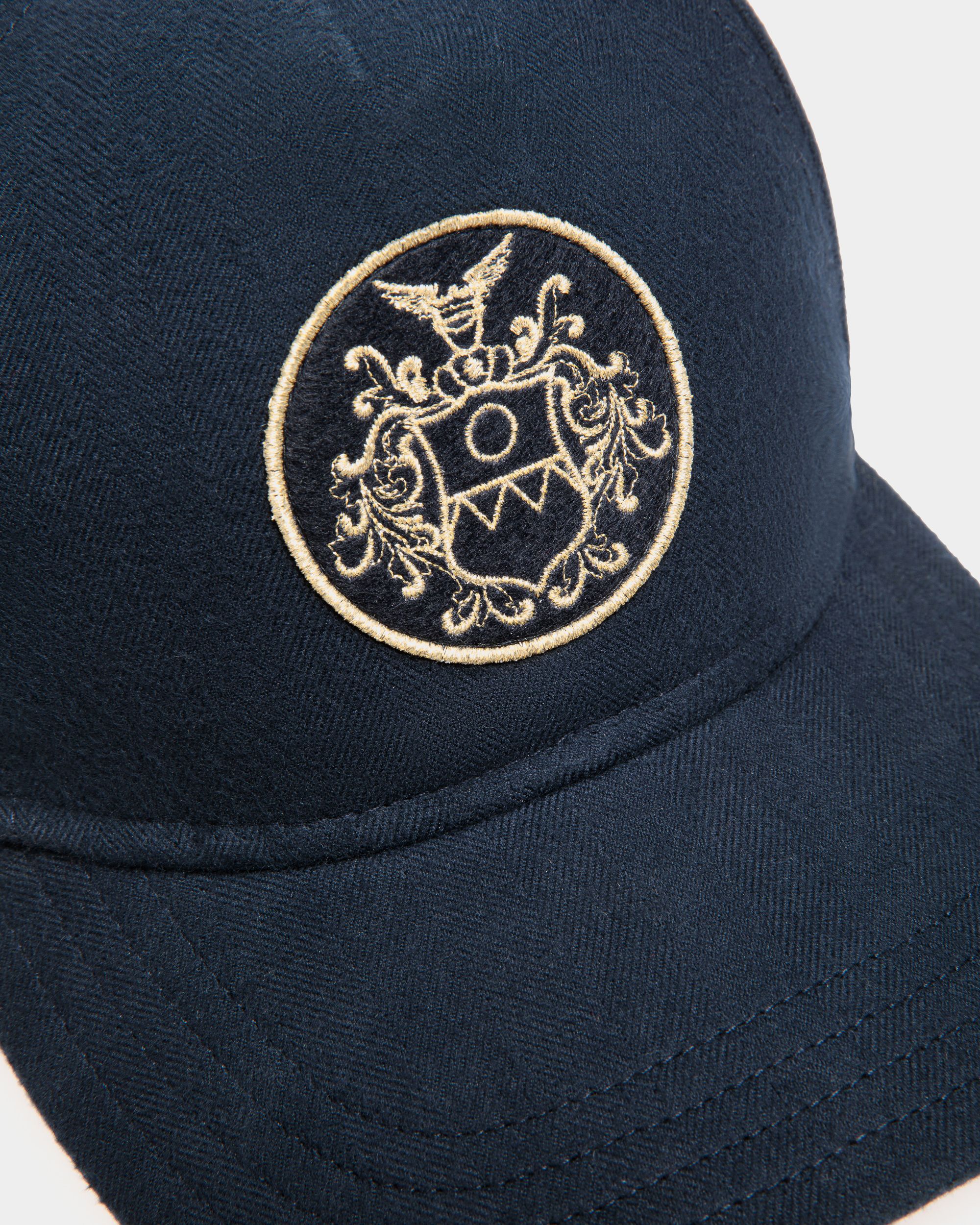 Baseballmütze Aus Baumwolle In Navy Blue Aus Der Adrien Brody Travel-Kollektion - Herren - Bally - 03