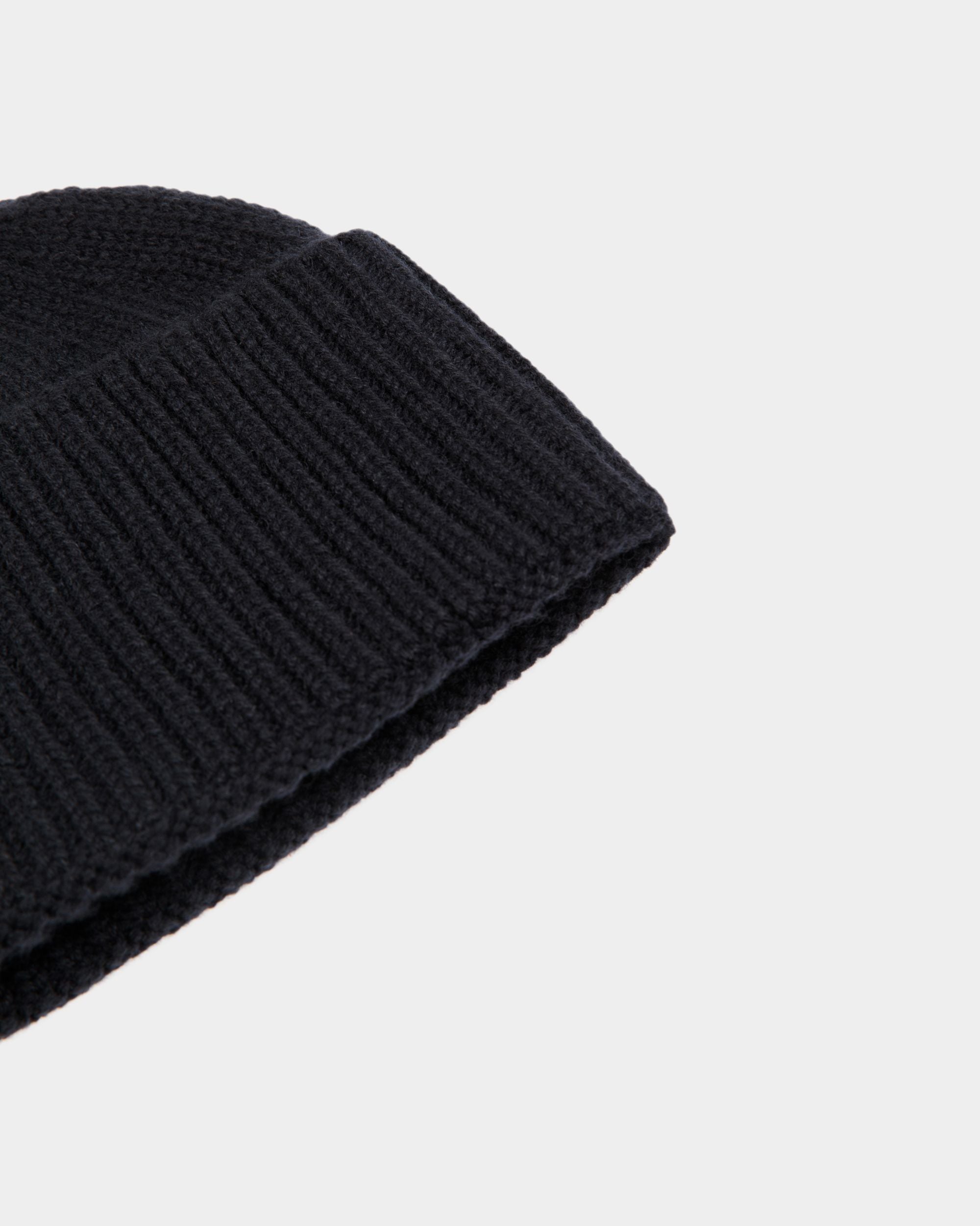 Cappello A Cuffia In Cachemire Navy Blue - Uomo - Bally - 04