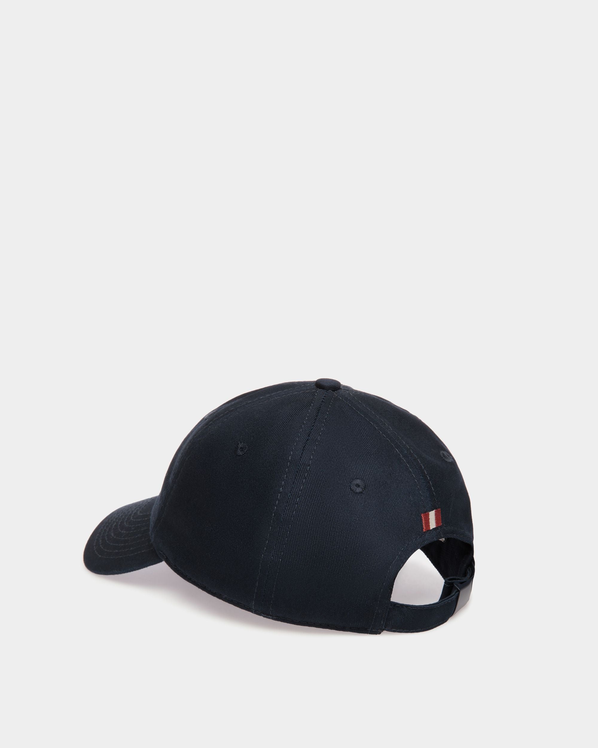Casquette De Baseball Avec Enchanting Mushrooms En Coton Navy Blue - Homme - Bally - 03