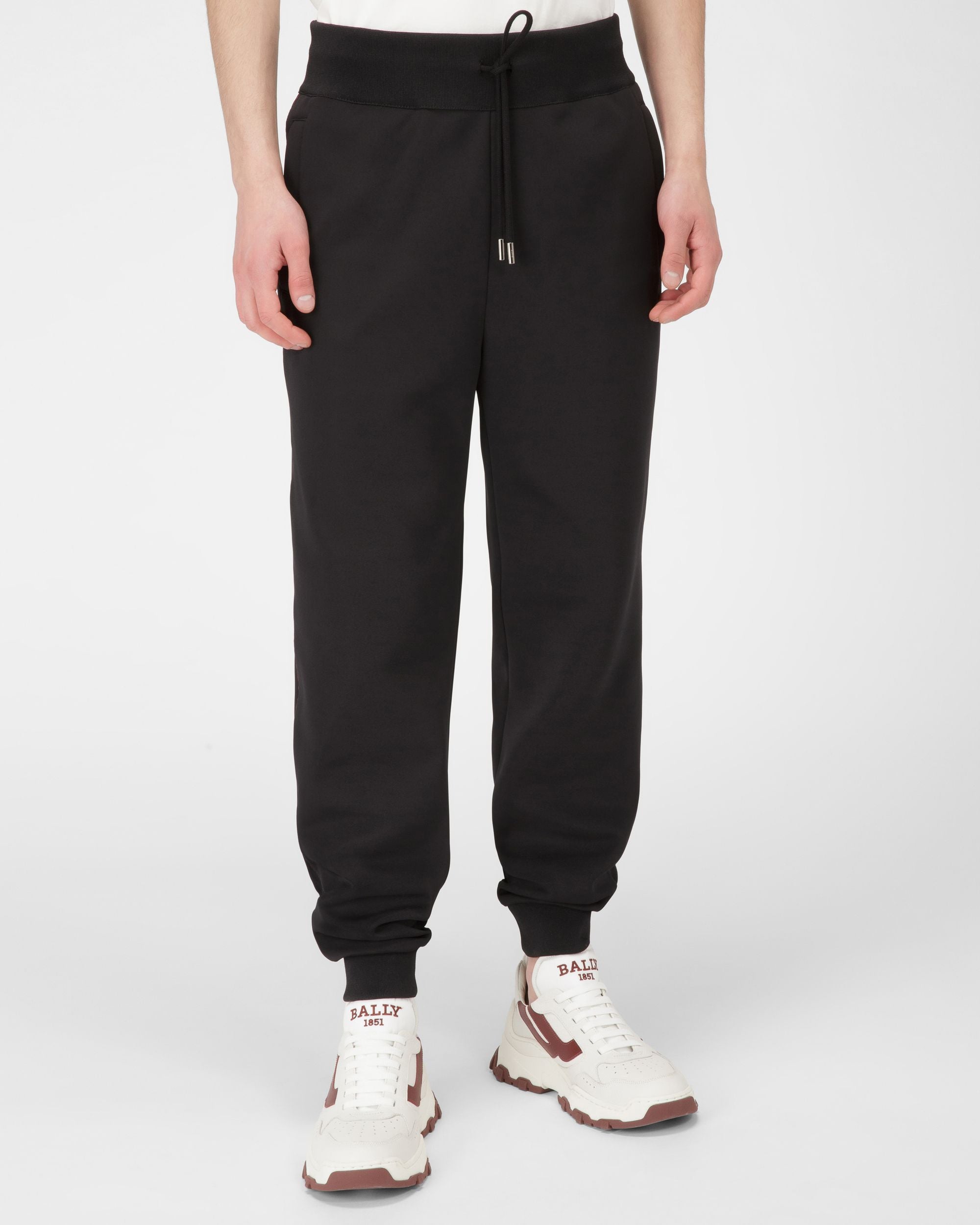 Trainingshose Aus Schwarzem Polyester-Mischgewebe - Herren - Bally - 01