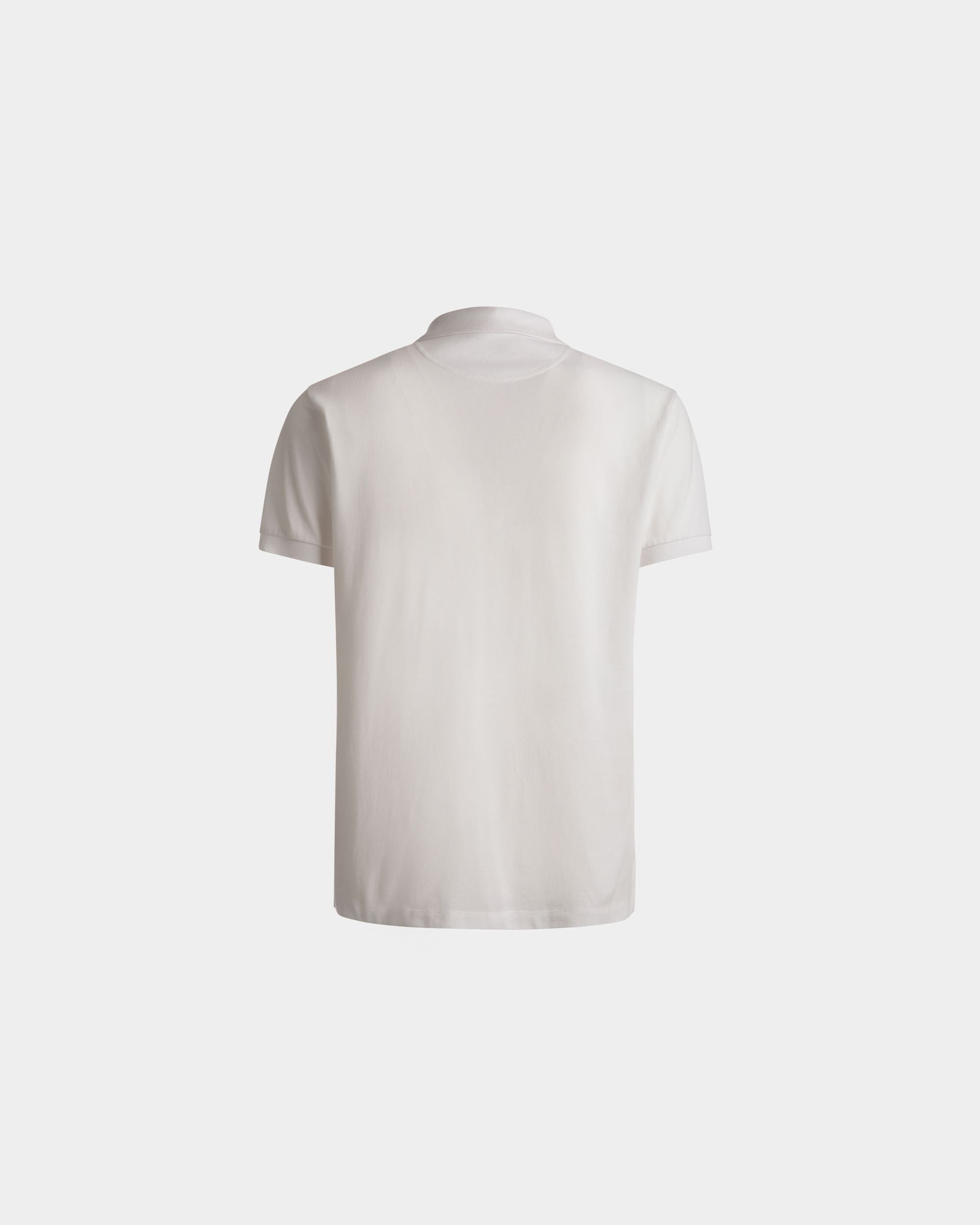 Kurzarm-Poloshirt Aus weißer Baumwolle - Herren - Bally - 07