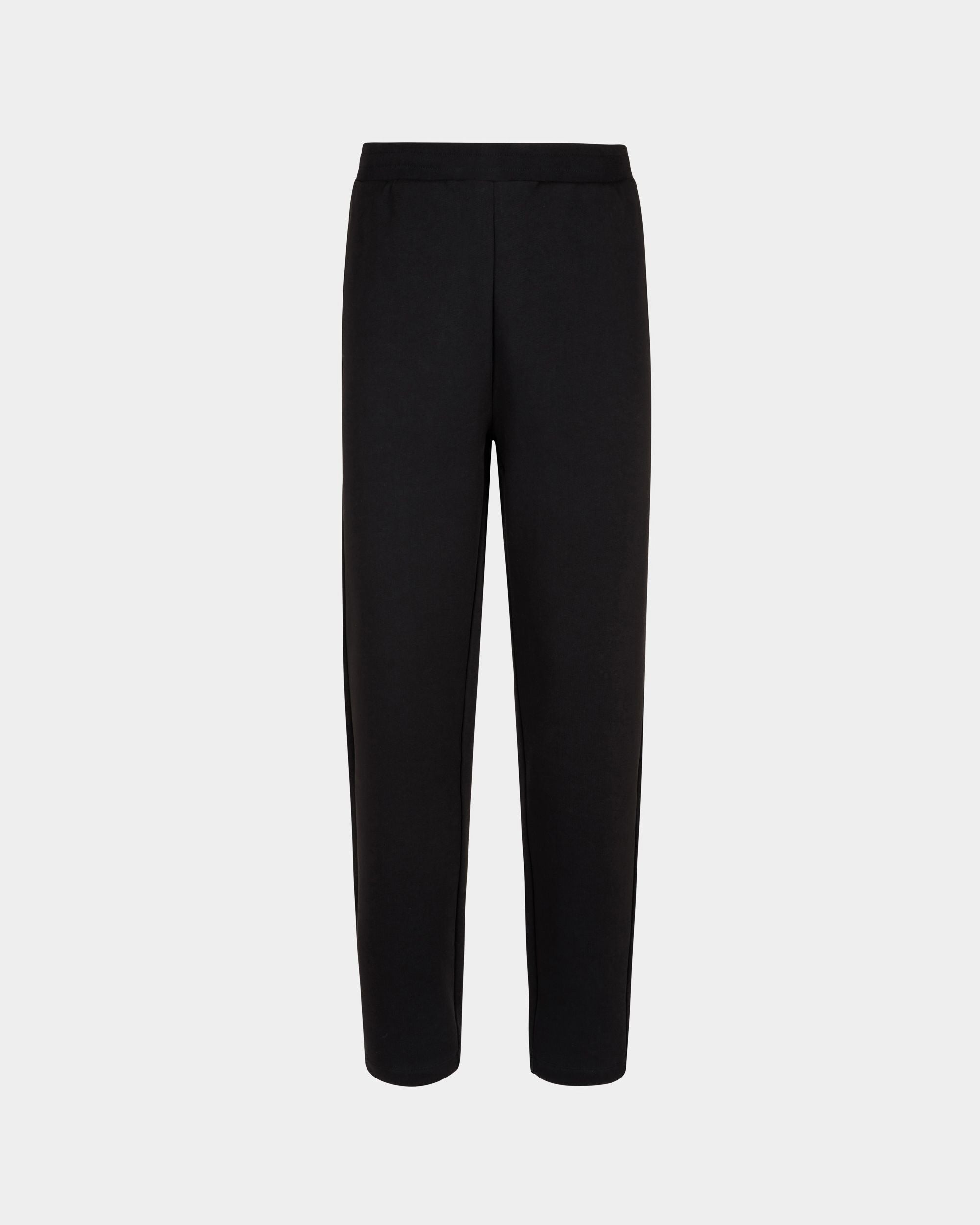 Sweatpants in Navy Blue Cotton - Men's - Bally - 01