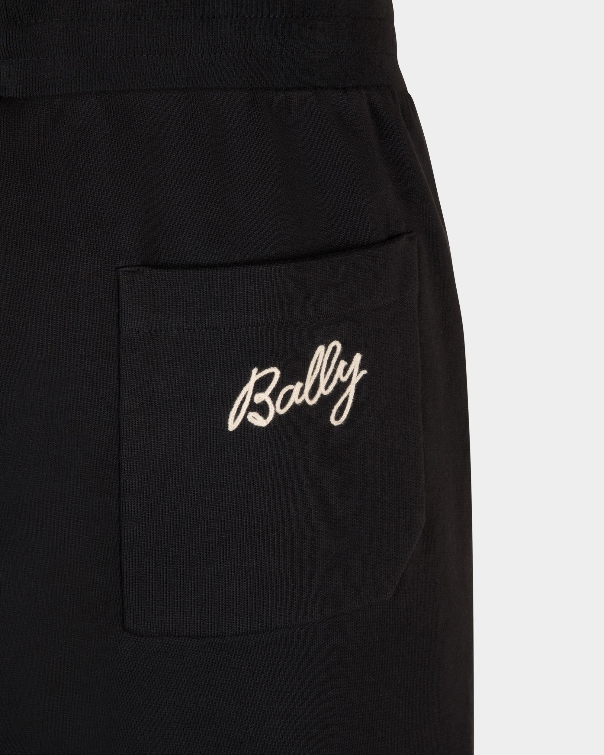Sweatpants in Navy Blue Cotton - Men's - Bally - 02