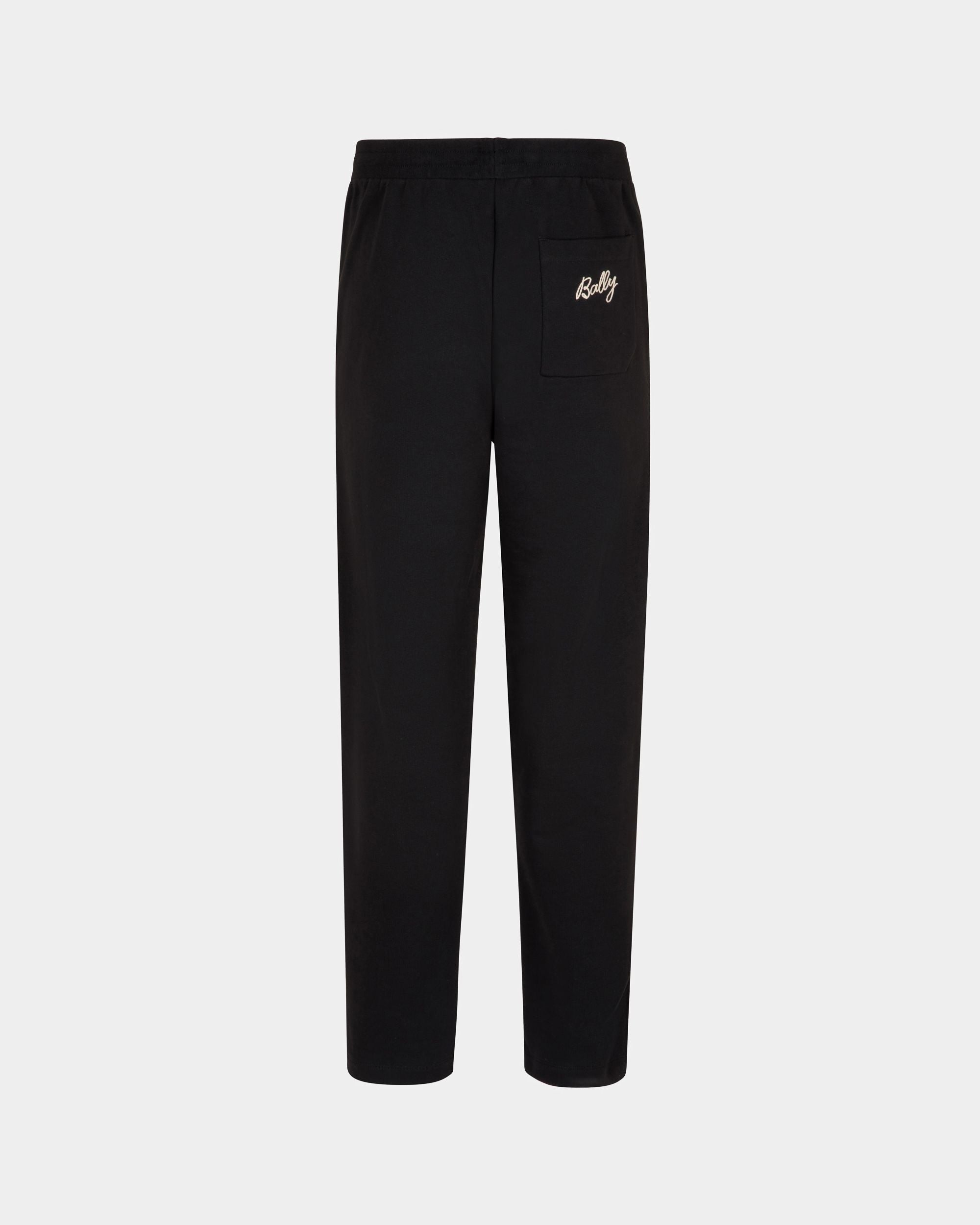 Sweatpants in Navy Blue Cotton - Men's - Bally - 03
