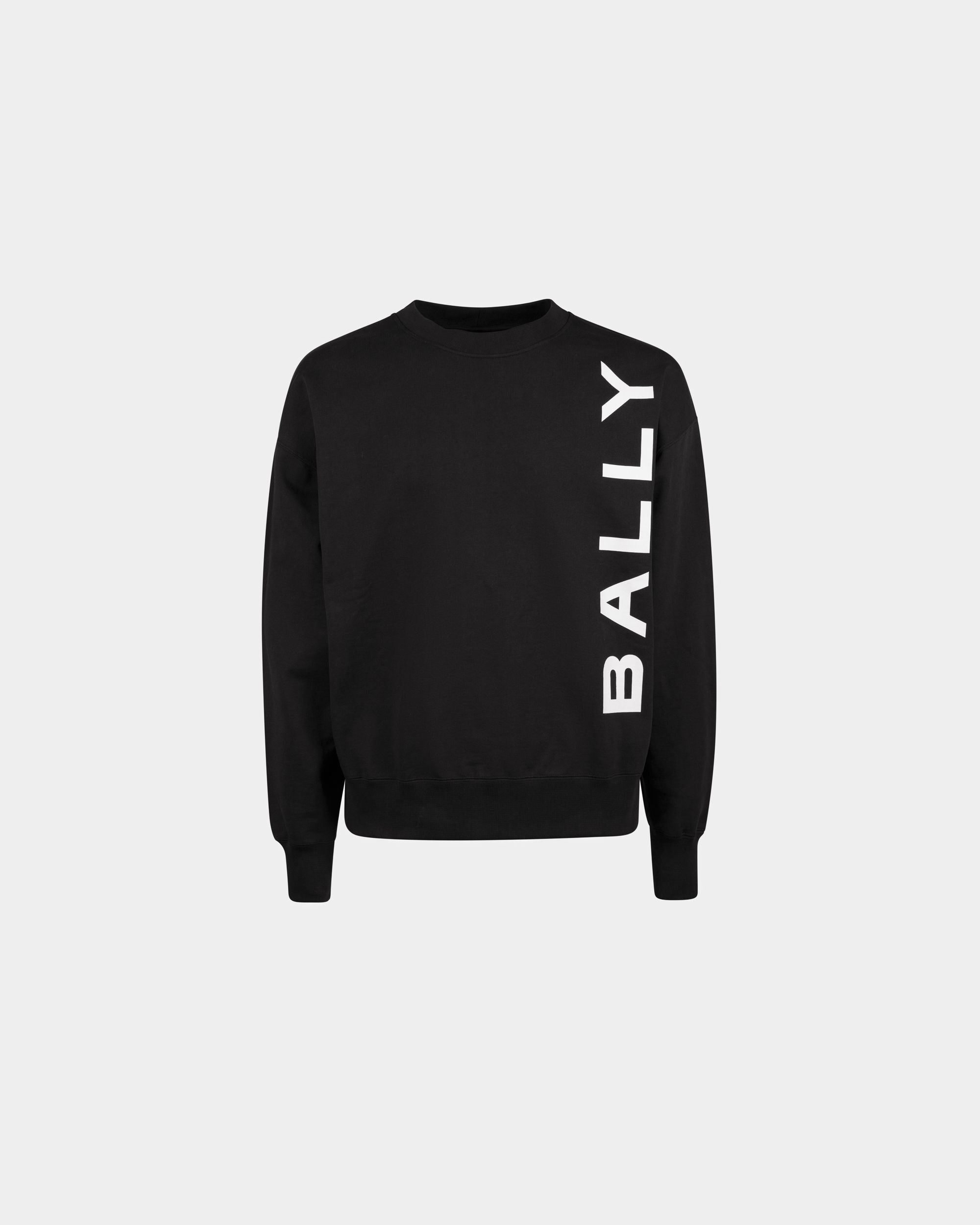 Felpa In Cotone Nero - Uomo - Bally - 01