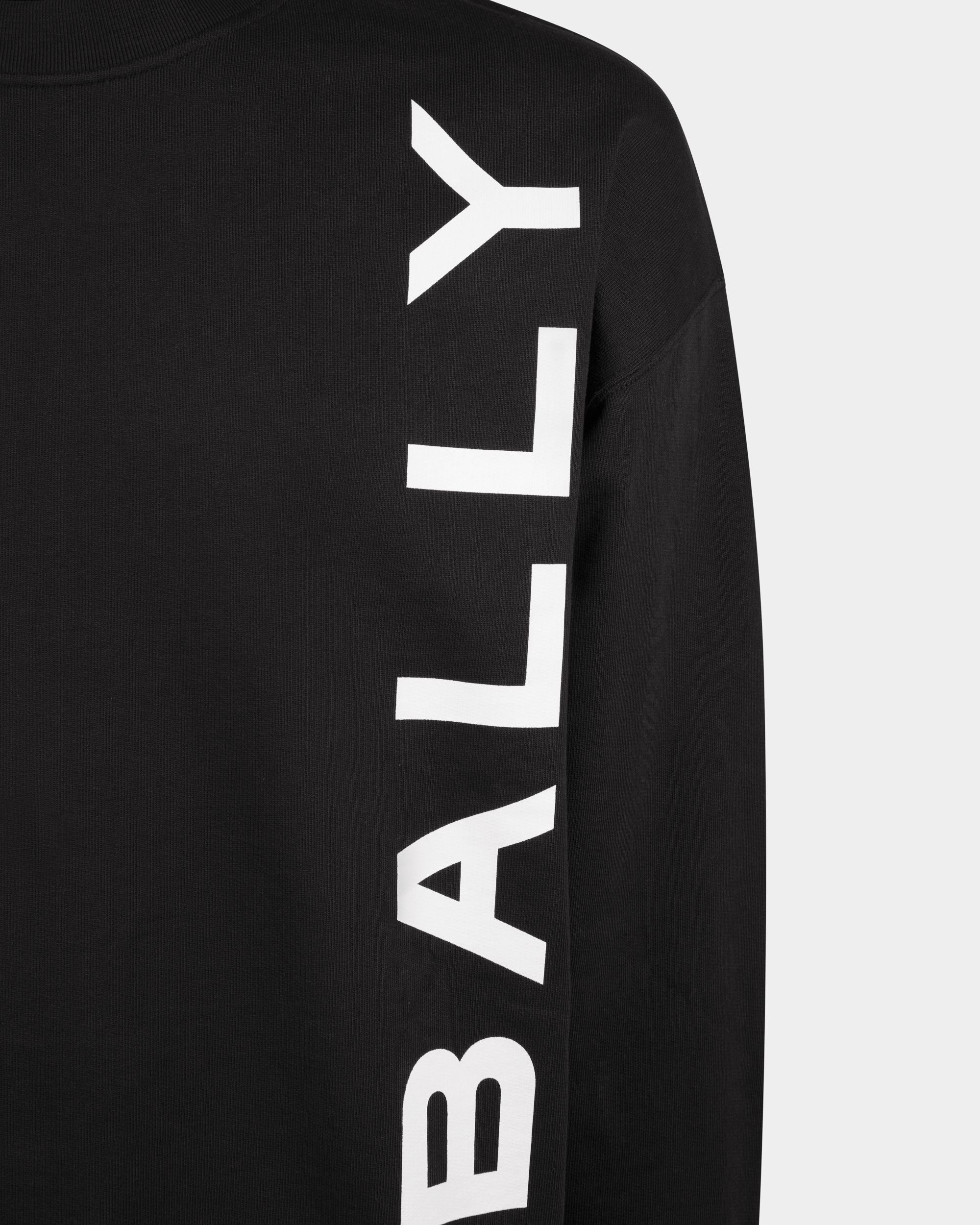 Felpa In Cotone Nero - Uomo - Bally - 02