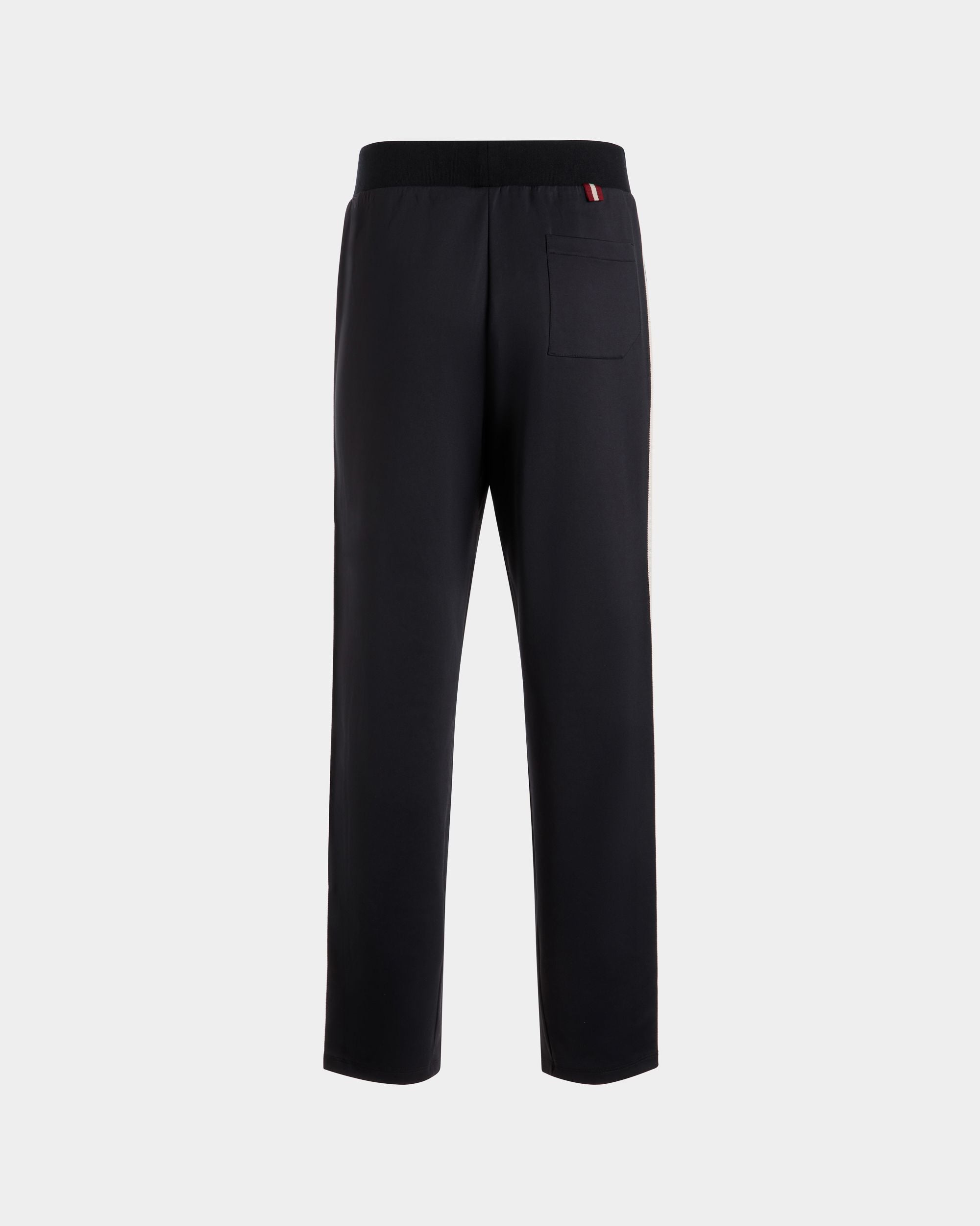 Sweathose Aus Einer Baumwollmischung In Marineblau - Homme - Bally - 03